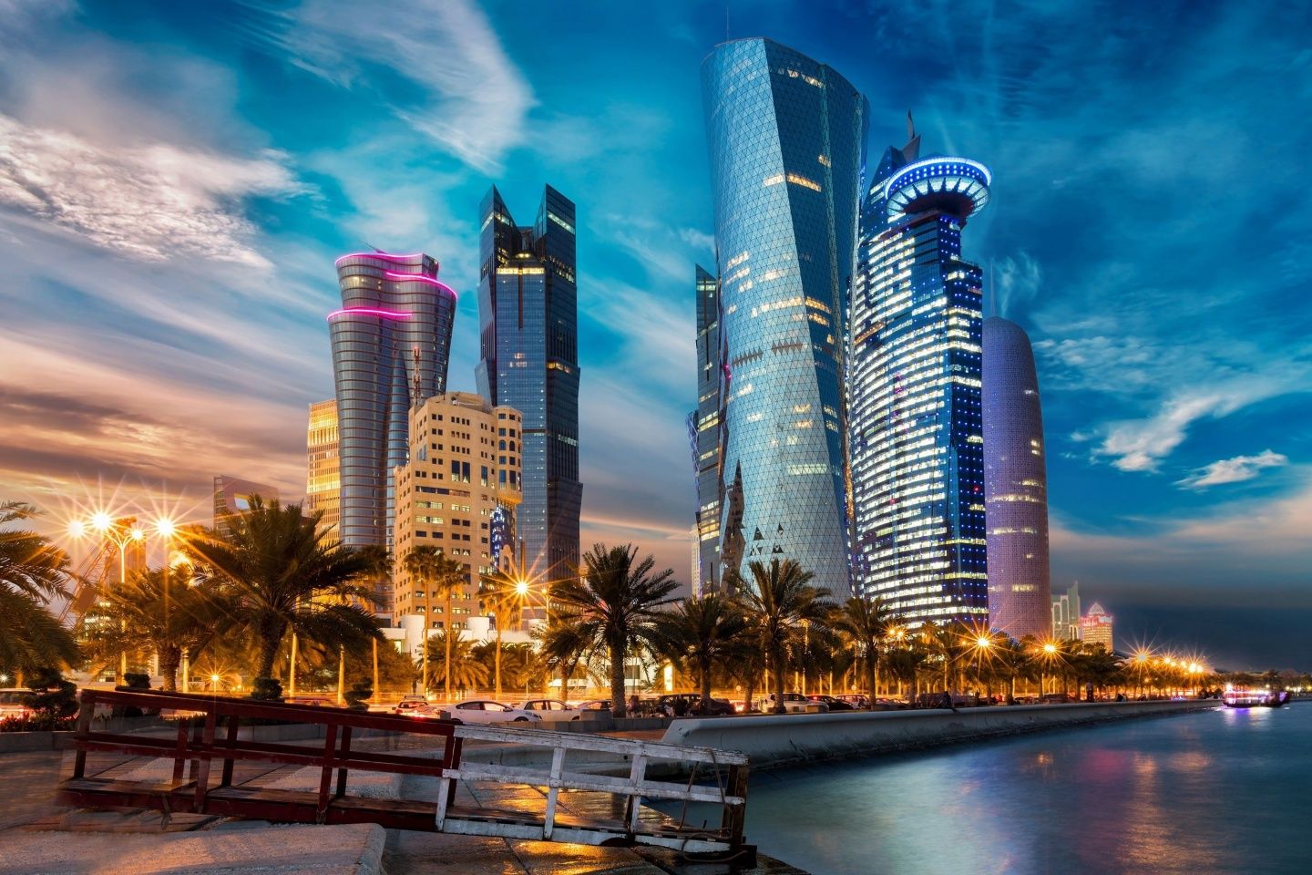 1440x960 Beautiful Doha City, Qatar 4K UHD Wallpaper for UltraHD Desktop and TV : Widescreen and UltraWide Display : Smartphone and Tablet Devices
