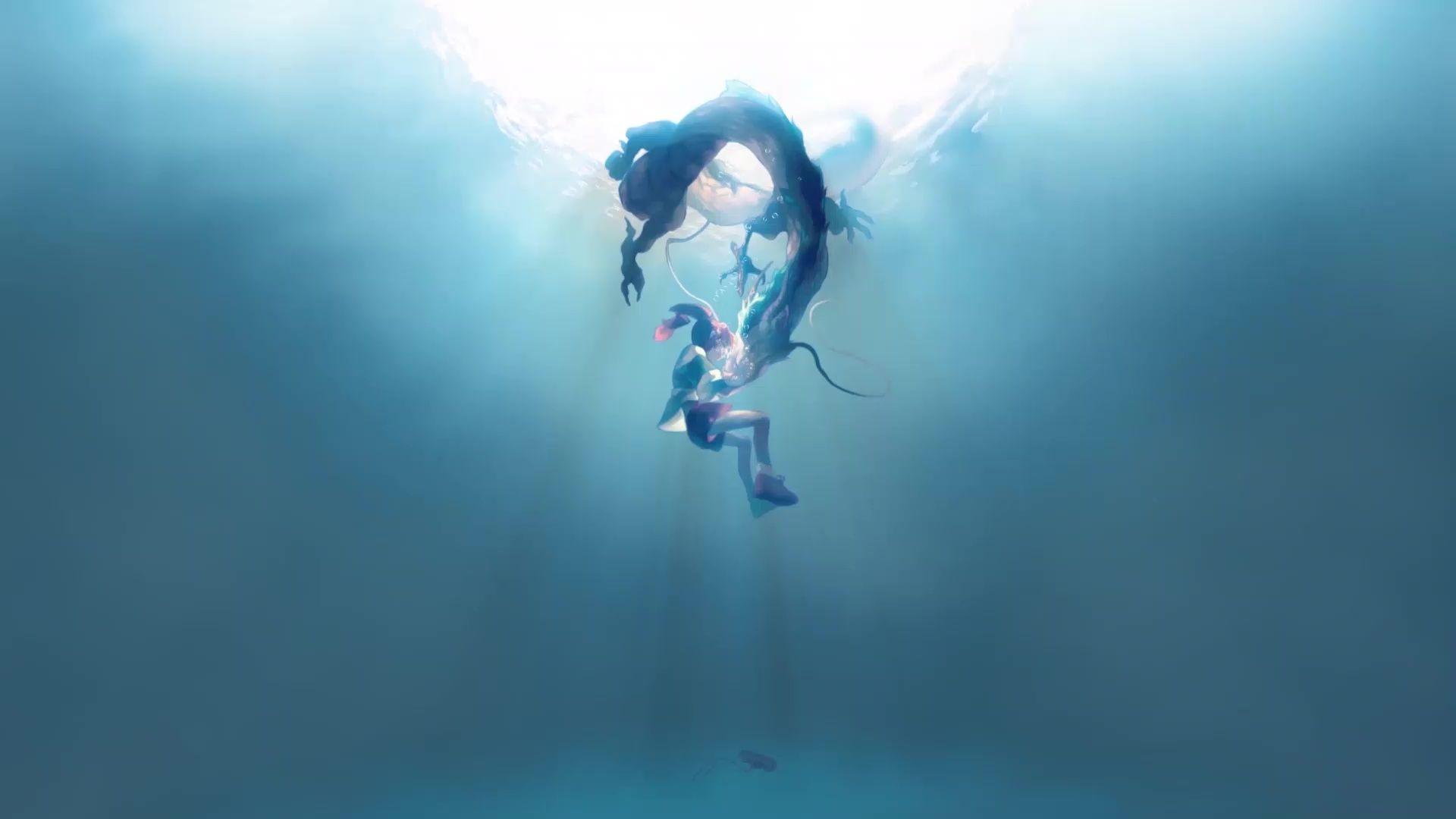 1920x1080 Chihiro And Haku Spirited Away Live Wallpaper