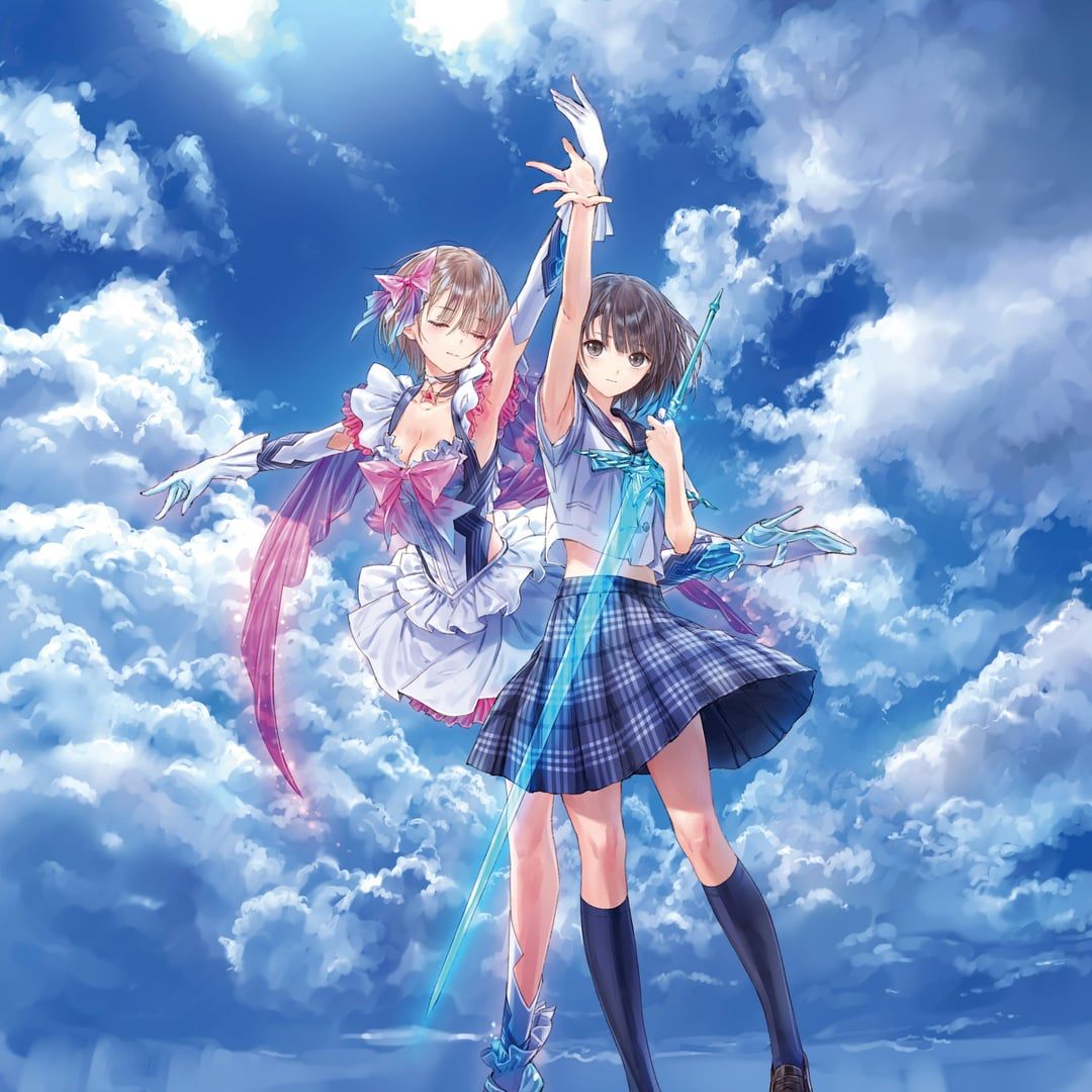 1080x1080 Blue Reflection Wallpaper
