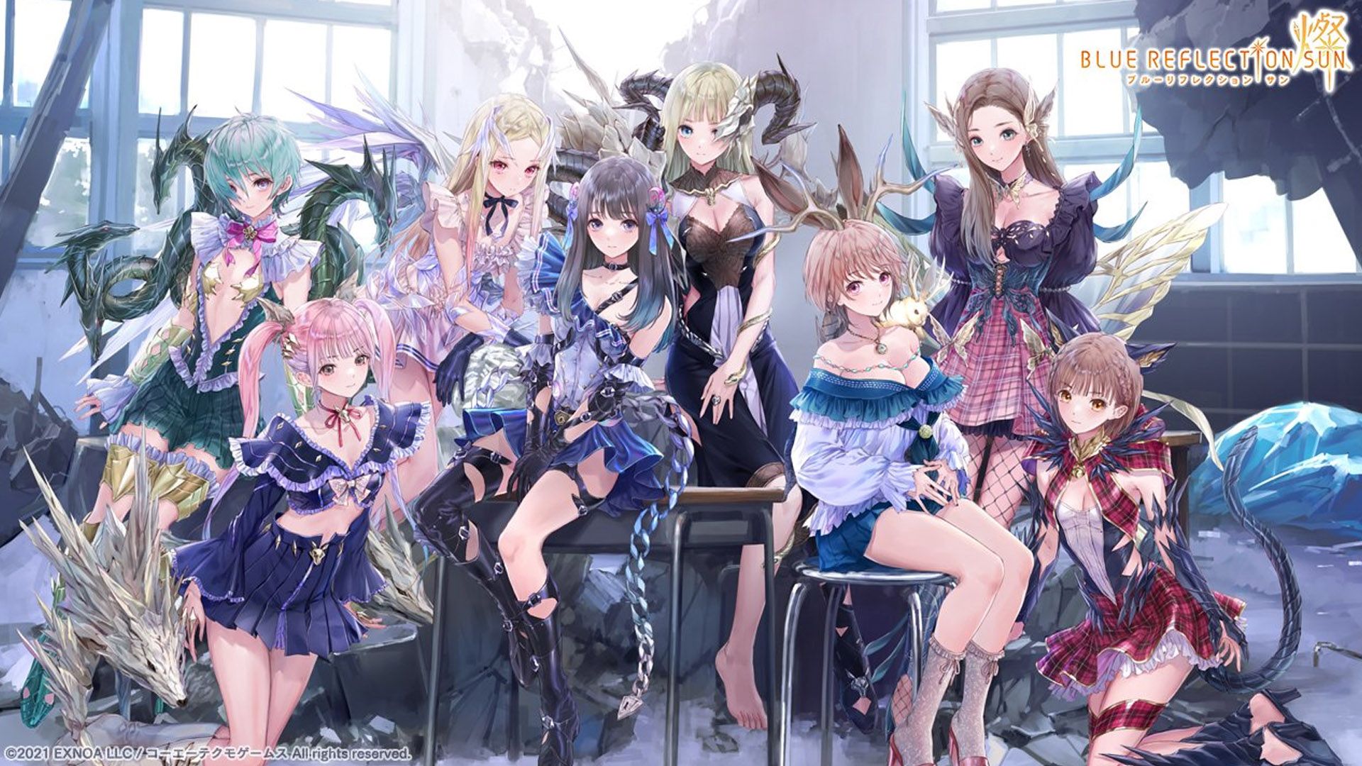 1920x1080 There's a New for Blue Reflection Sun