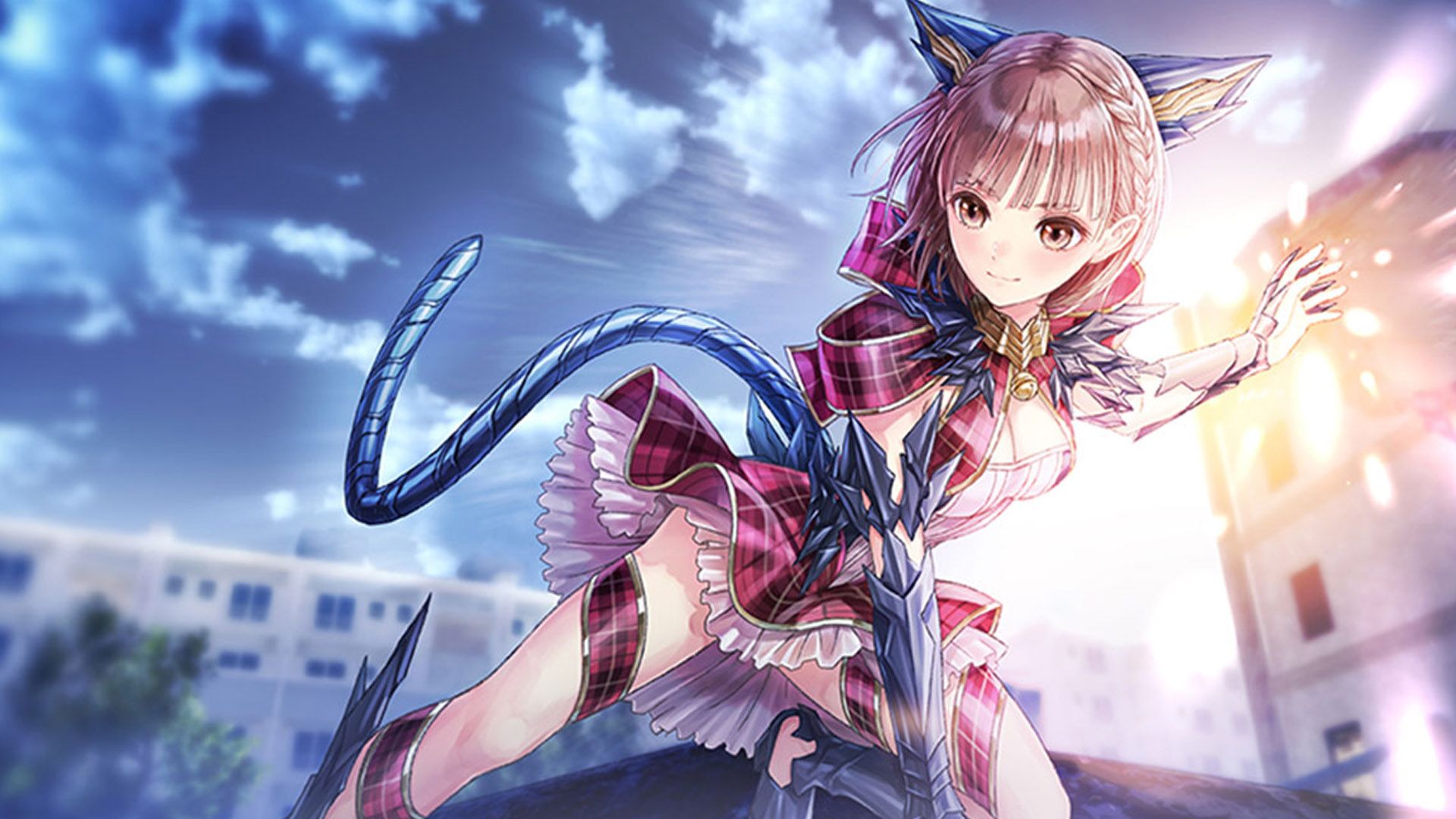 1920x1080 Blue Reflection Sun Artwork