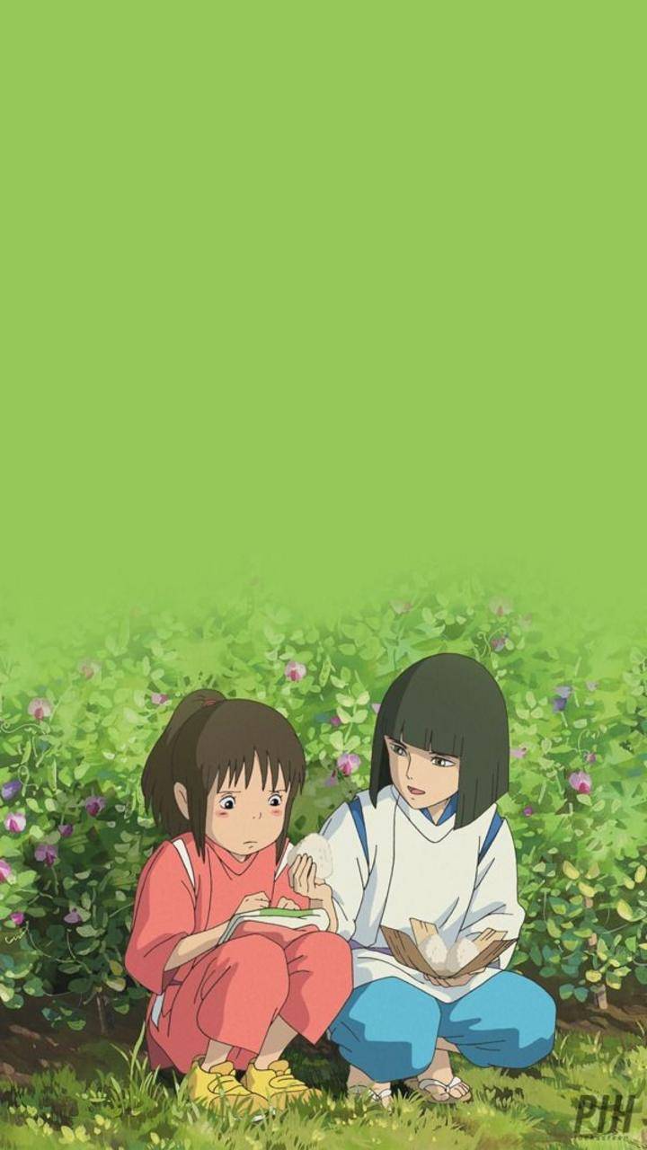 720x1280 haku and chihiro wallpaper