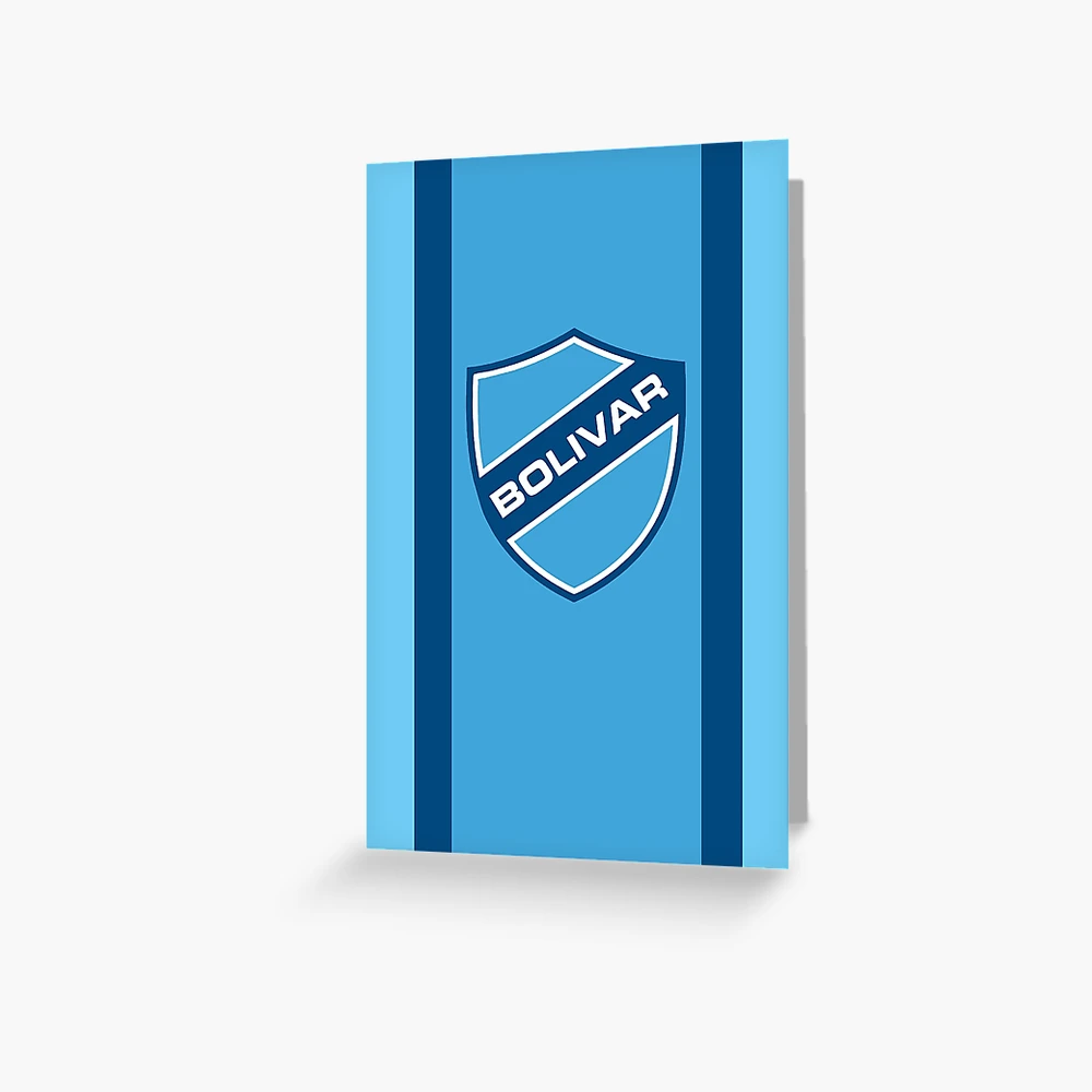1000x1000 Bolivar Footbal fans barra, hooligans Bolivia Greeting Card