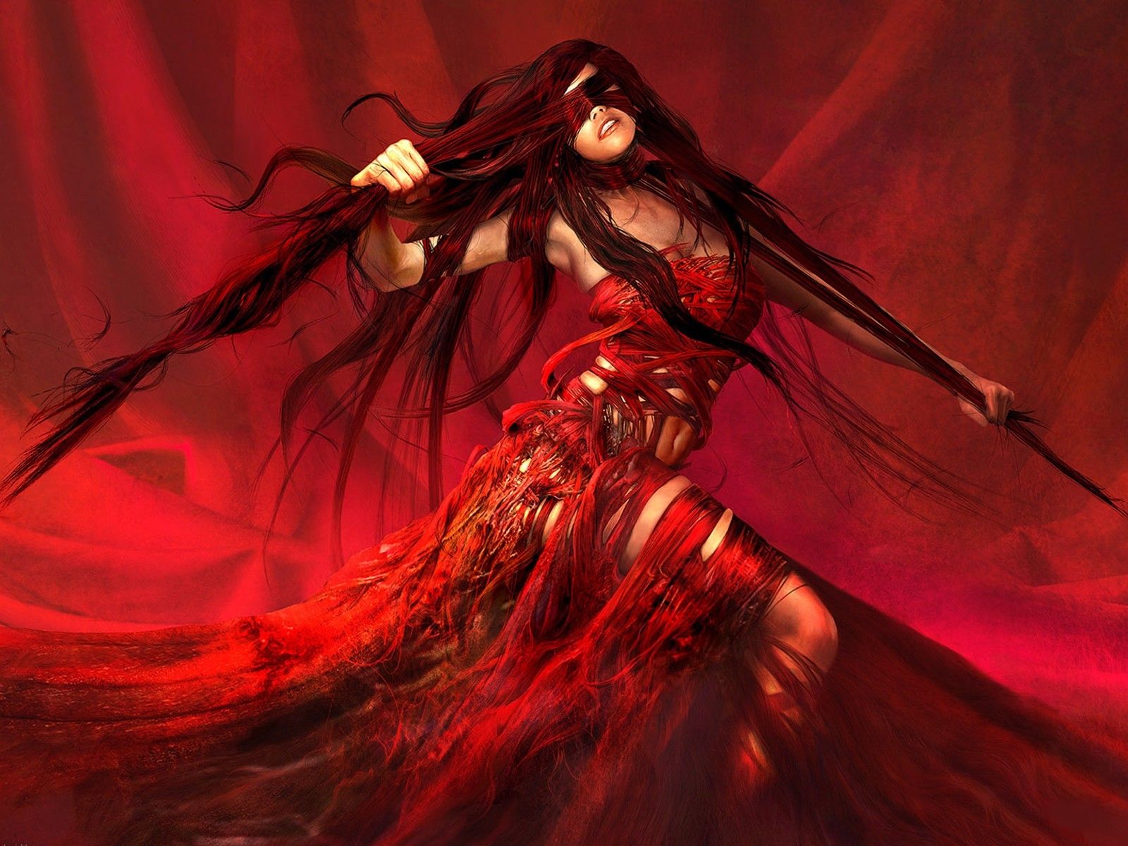 1600x1200 Wallpaper World: Evil Witch Wallpaper