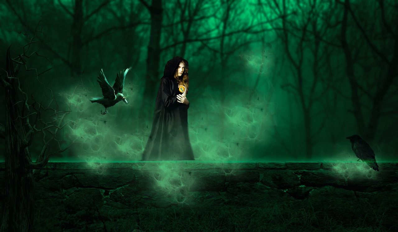 1280x745 Fantasy Scary Witch