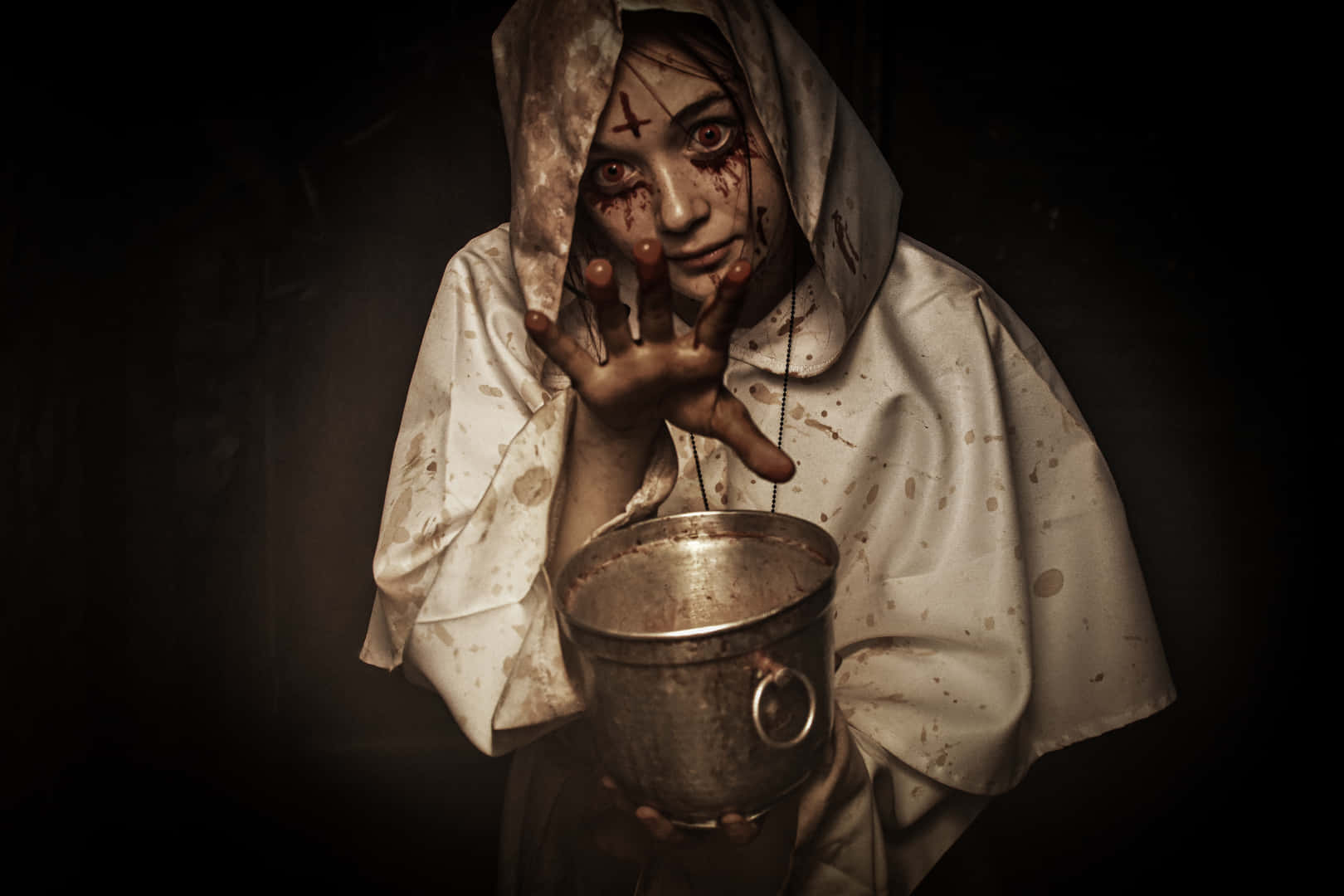 1620x1080 Download Horror Woman Witch Picture
