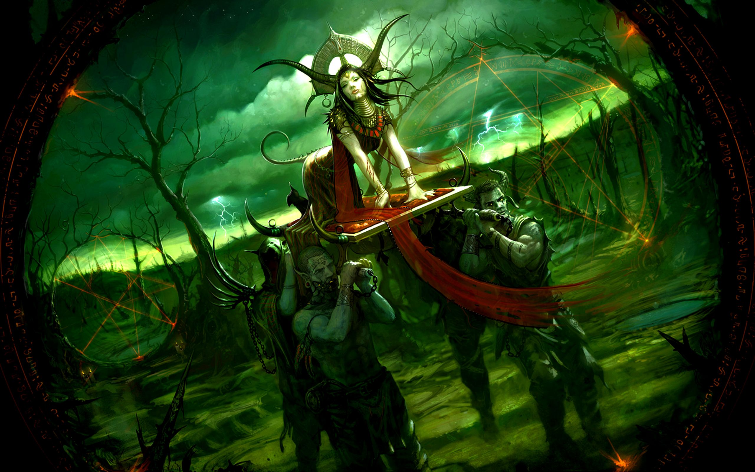 2560x1600 Download Fantasy Witch HD Wallpaperx1600