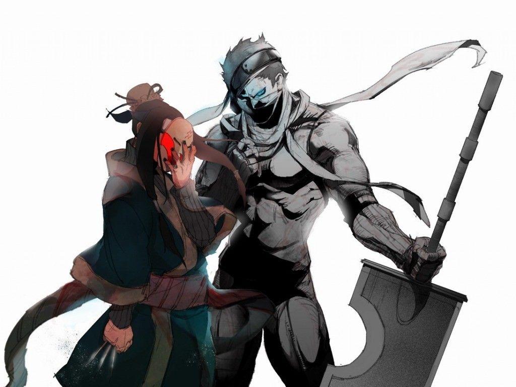 1024x768 Zabuza And Haku Wallpaper