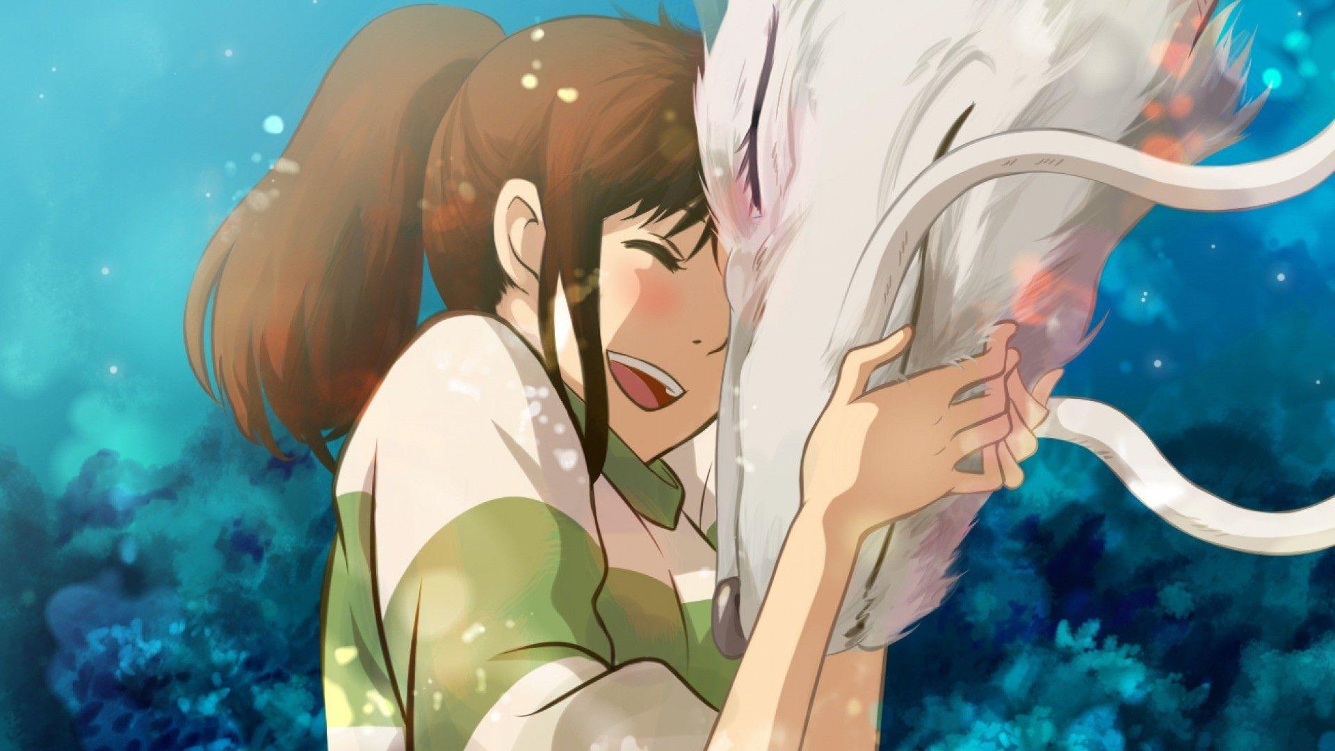 1920x1080 Haku Spirited Away Screensaver .