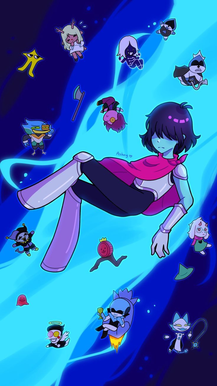 735x1307 Deltarune phone wallpaper