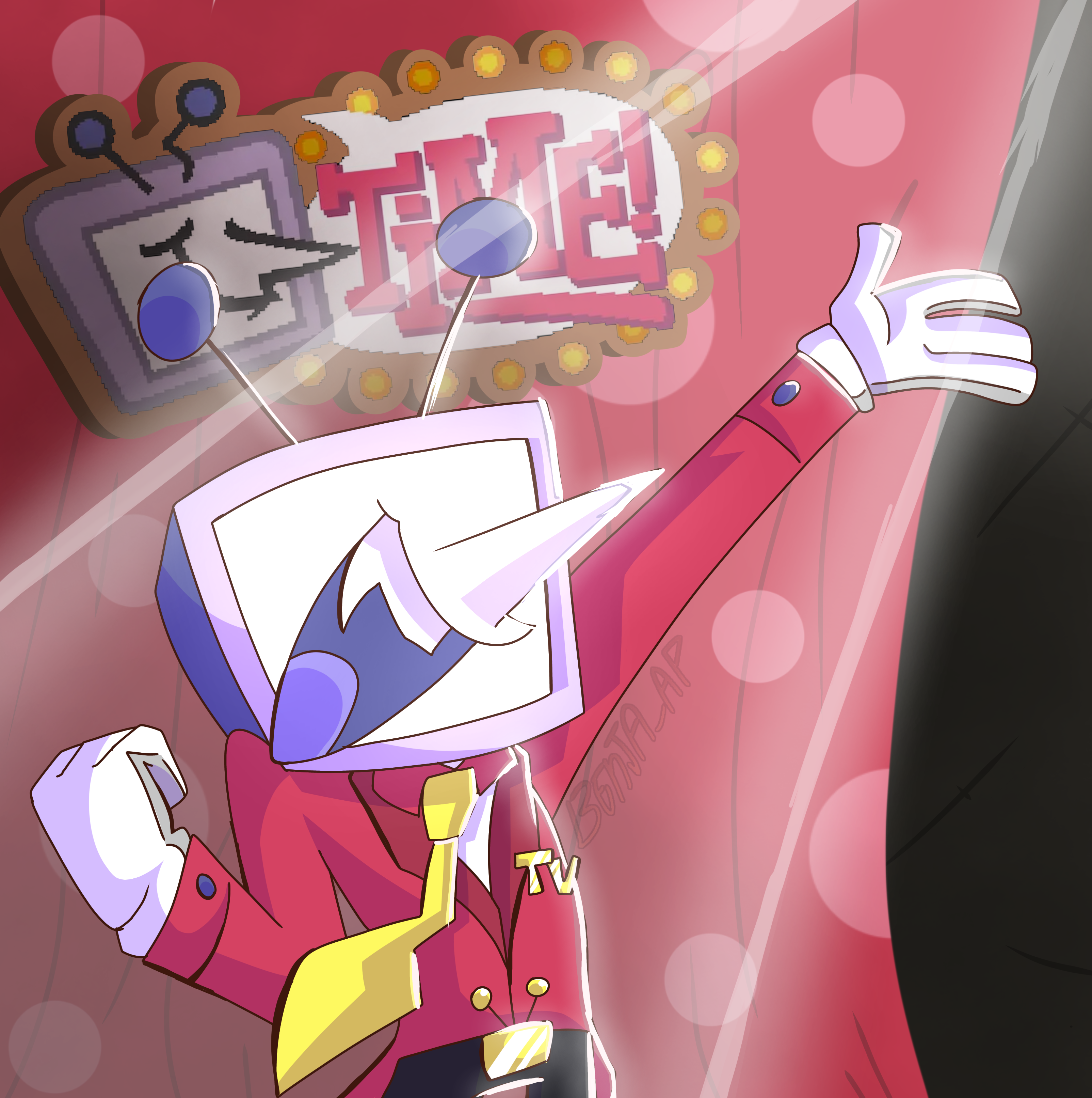 3208x3224 Tenna (Deltarune) by BenjaAnimadorPendejo on Newgrounds