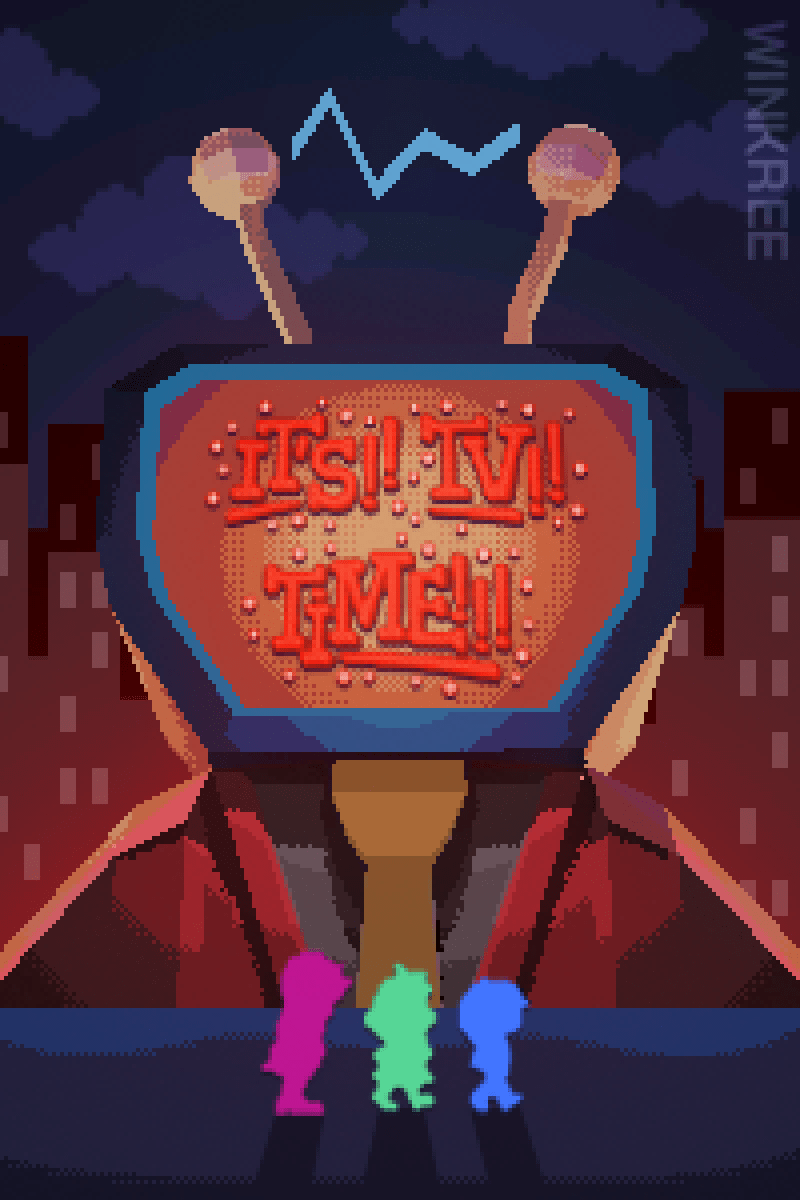 800x1200 ITS TV TIME! (Tenna Fanart)