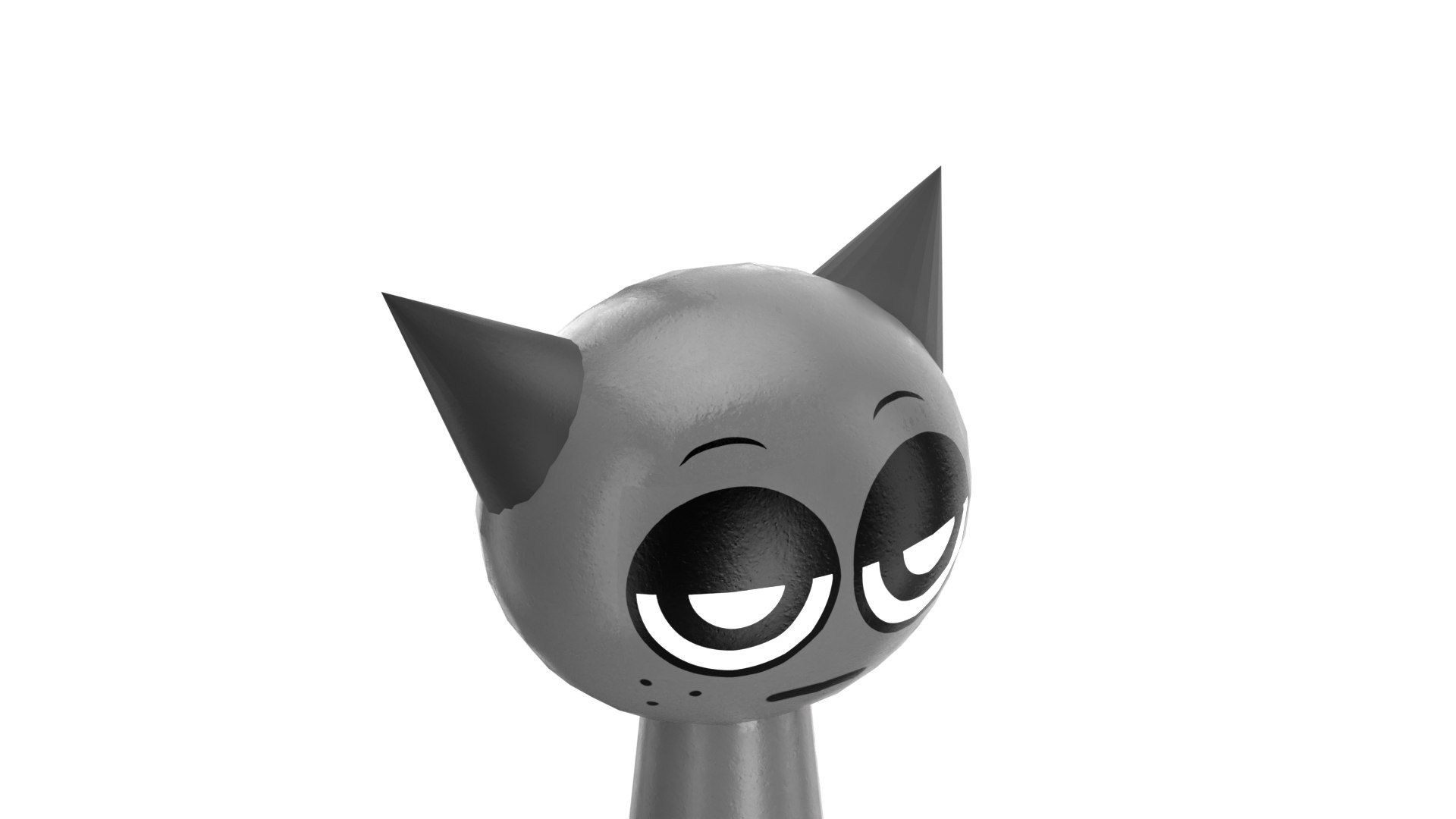 1920x1080 SPRUNKI Grey 3D Model
