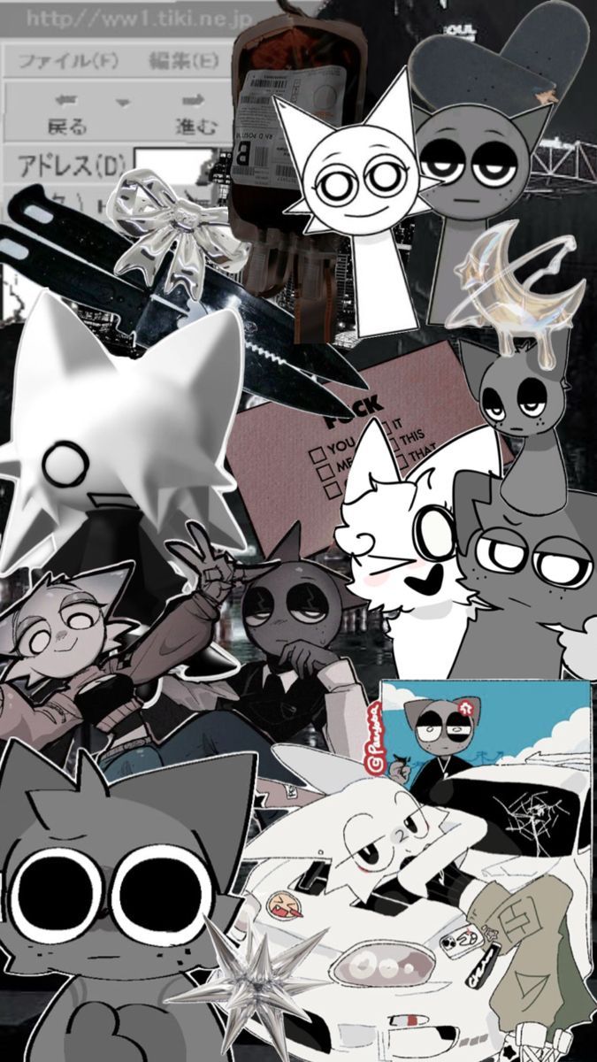 675x1200 Another sprunki collage