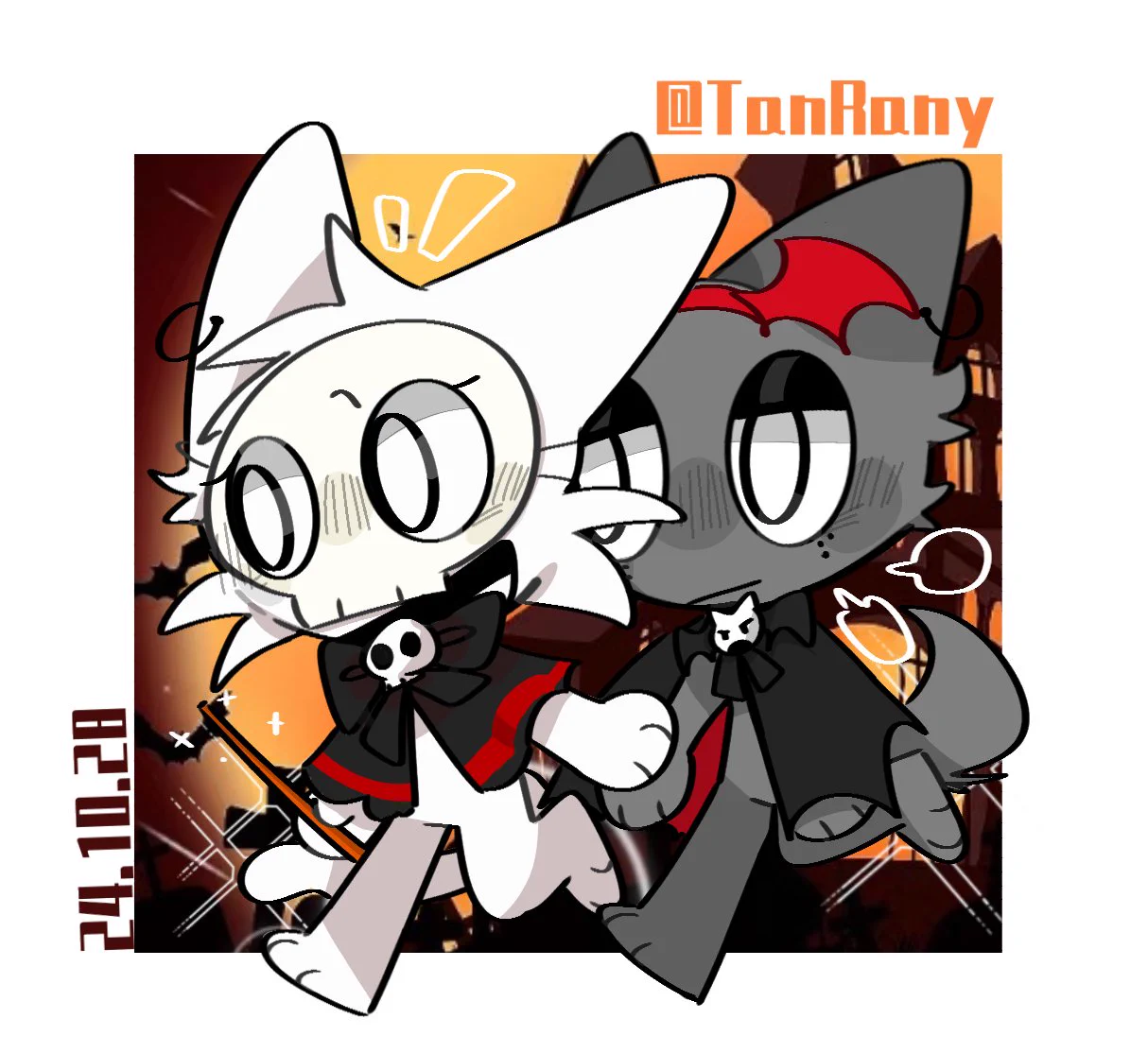 1214x1114 TanRany on X: sprunki—Halloween