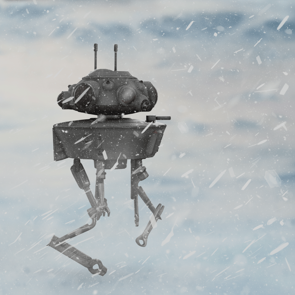 1024x1024 Kitbashed Star Wars Droids