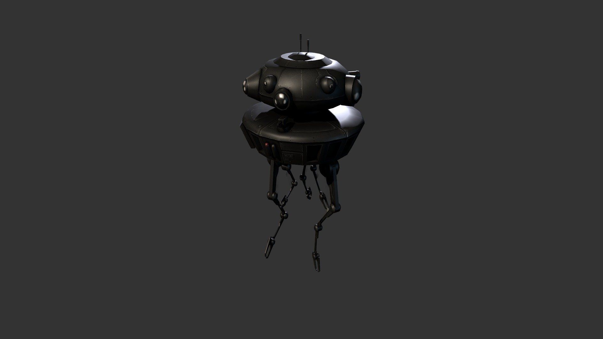 1920x1080 Imperial Probe Droid model by Mind Mulch for The Masses [c6a6828]