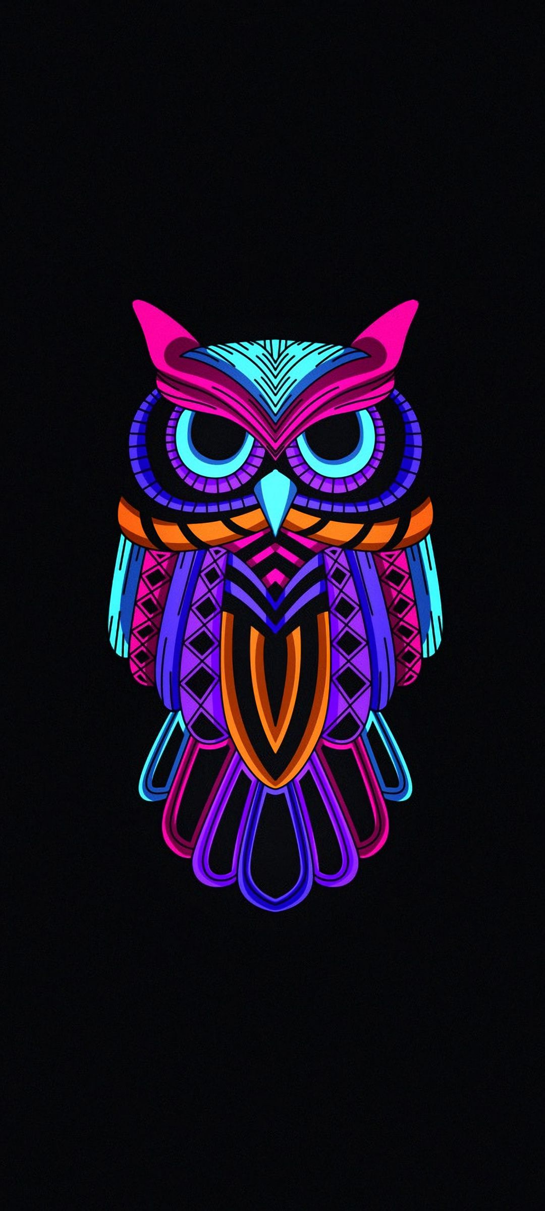 1080x2400 Owl Minimal Dark 4k Google Pixel 7 , HD 4k Wallpaper, Image, Background, Photos and Picture