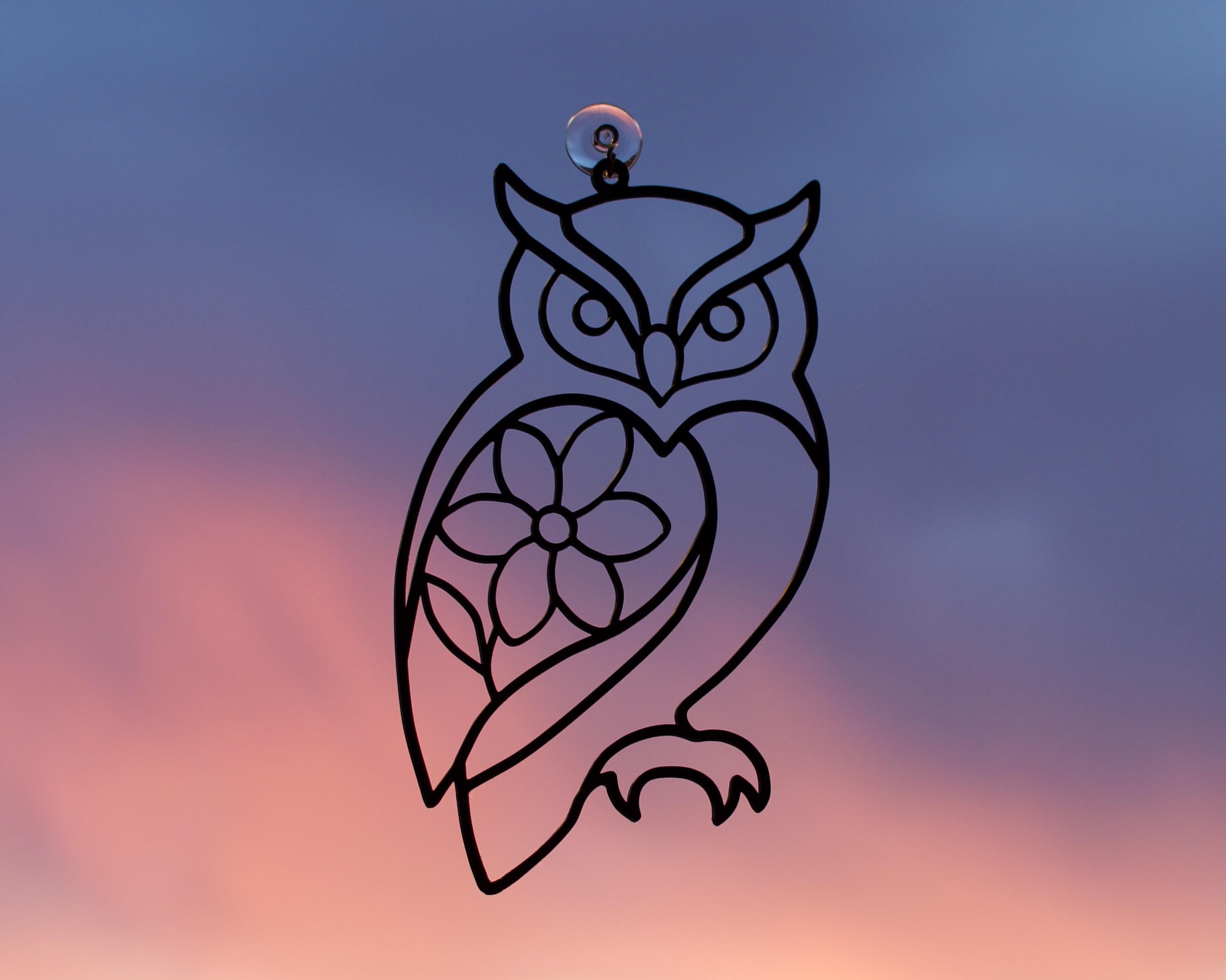 2483x1986 Black Owl Silhouette
