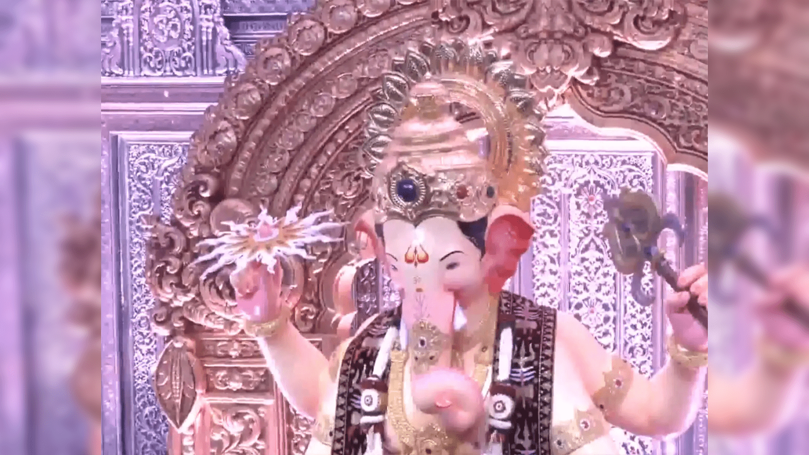 1600x900 Lalbaugcha Raja 2026 unveiled in Mumbai: First look at iconic Ganpati idol ahead of Ganesh Chaturthi, watch video Economic Times