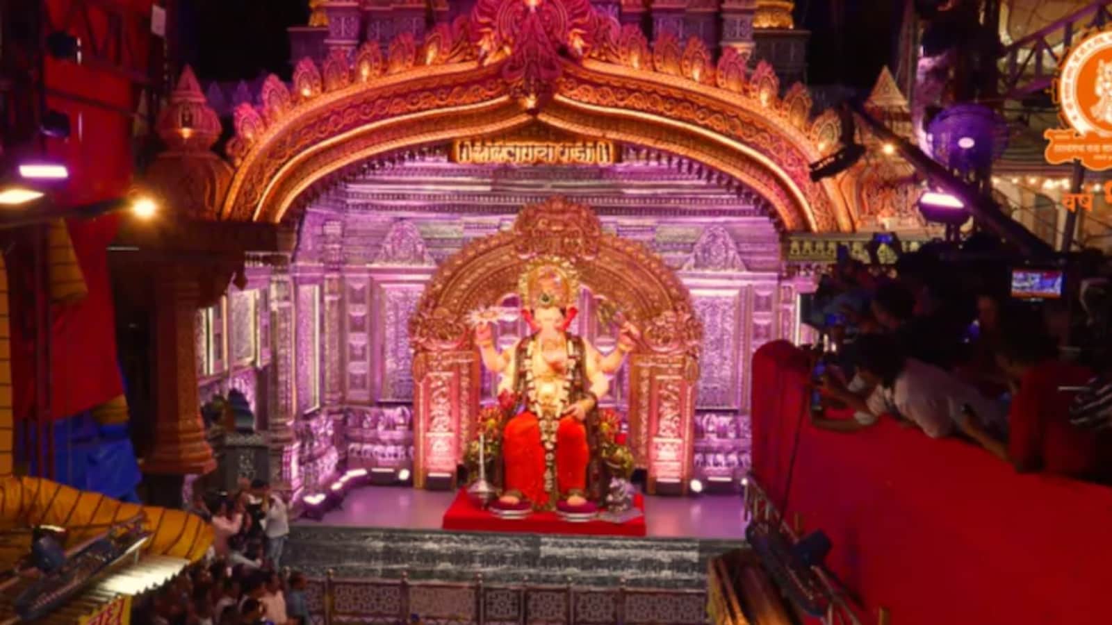 1600x900 Lalbaugcha Raja 2026 Unveiled: A First Look At Mumbai's Beloved Ganpati