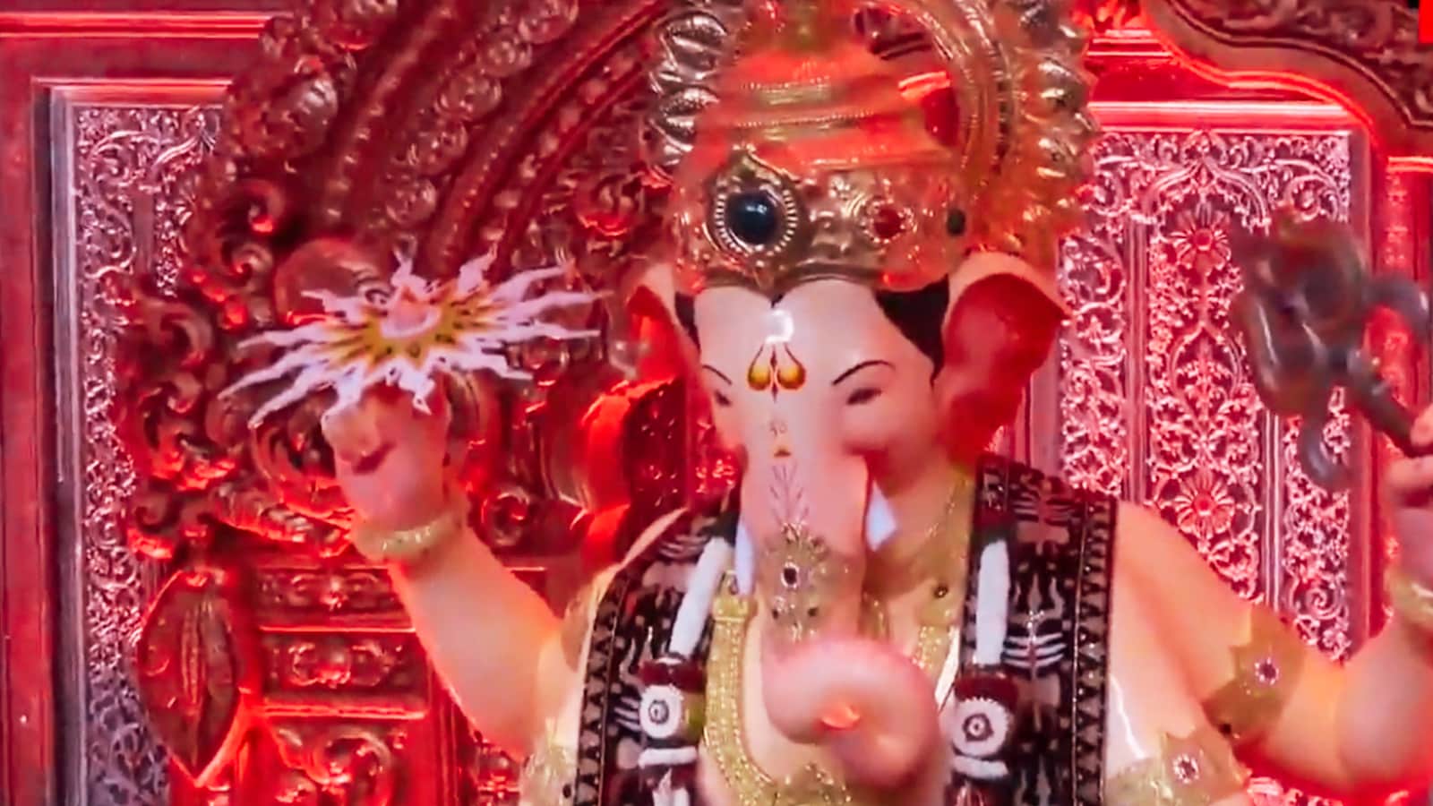 1600x900 Lalbaugcha Raja 2026 Unveiled: A First Look At Mumbai's Beloved Ganpati