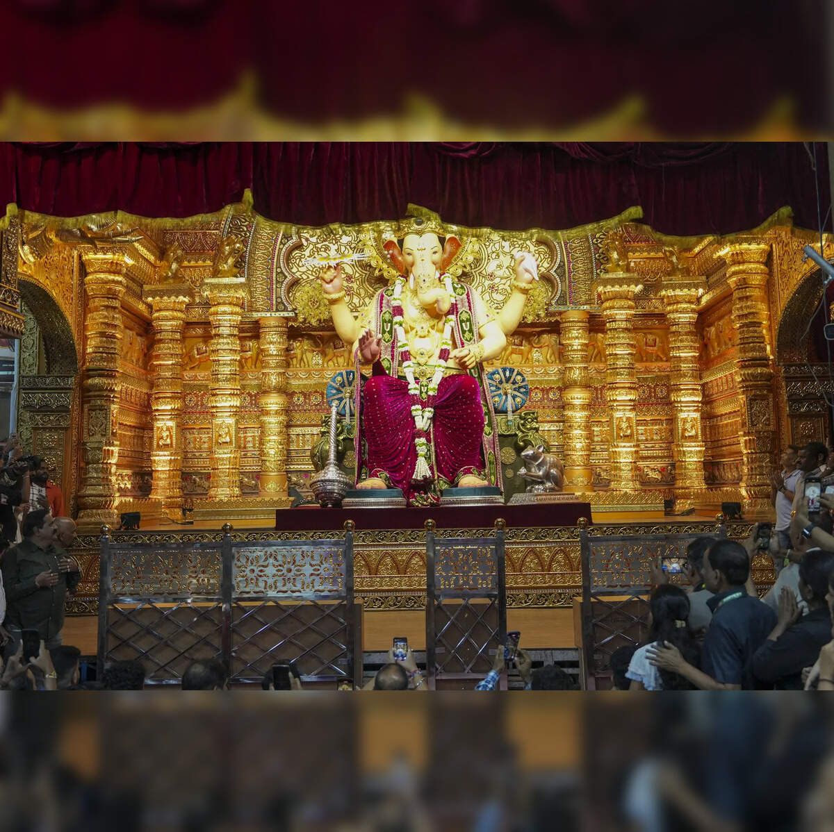 1200x1198 Lalbaugcha Raja 2025 first look unveiled ahead of Ganesh Chaturthi Economic Times