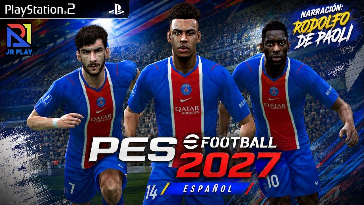 1280x720 PES eFootball 2027 Espanol PlayStation 2. Gameplay & Review
