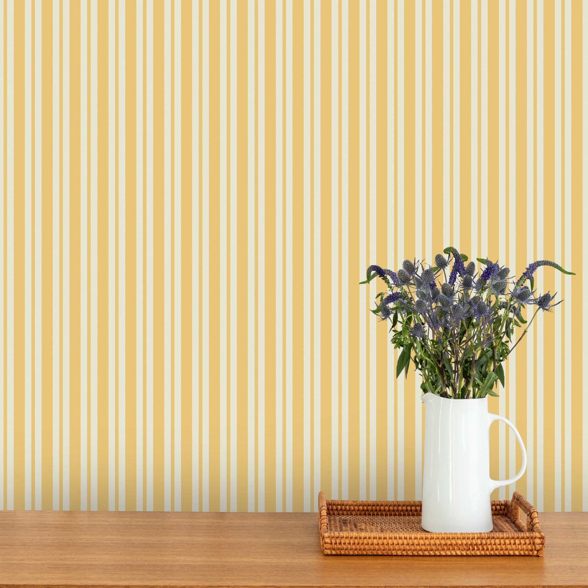 1946x1946 Simple Stripe Wallpaper Traditional / 2 x 12 ft / Lilac
