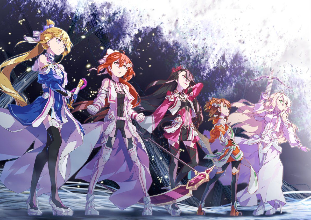 1200x850 Yuusha Daily Art Year 4: Chikage holding Takashima