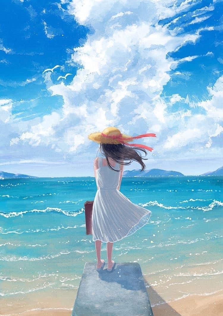 750x1062 Original Mobile Wallpaper by Tsubaki (Pixiv1979059) Anime Image Board
