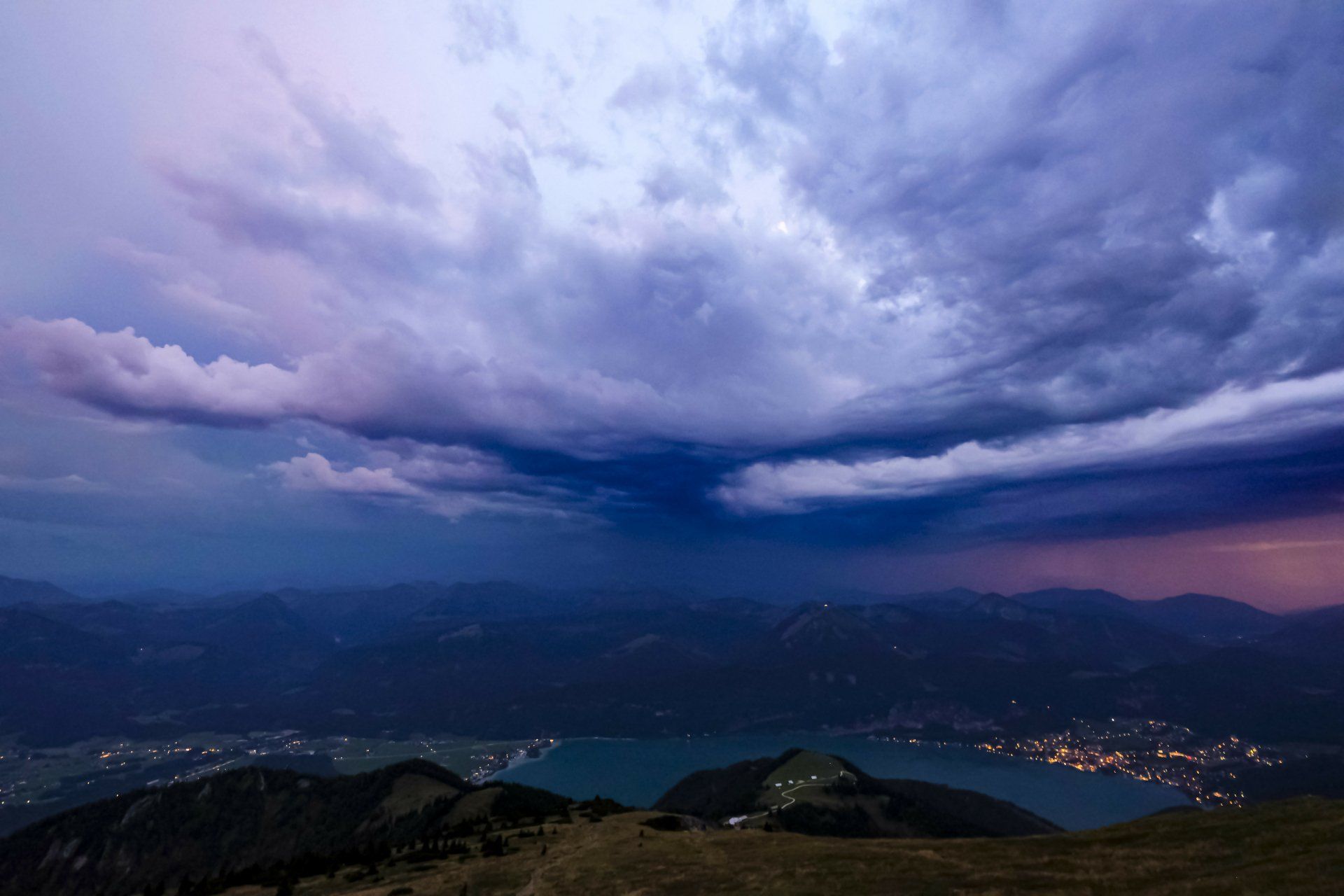 1920x1280 Austria's Stormy Valley Skies