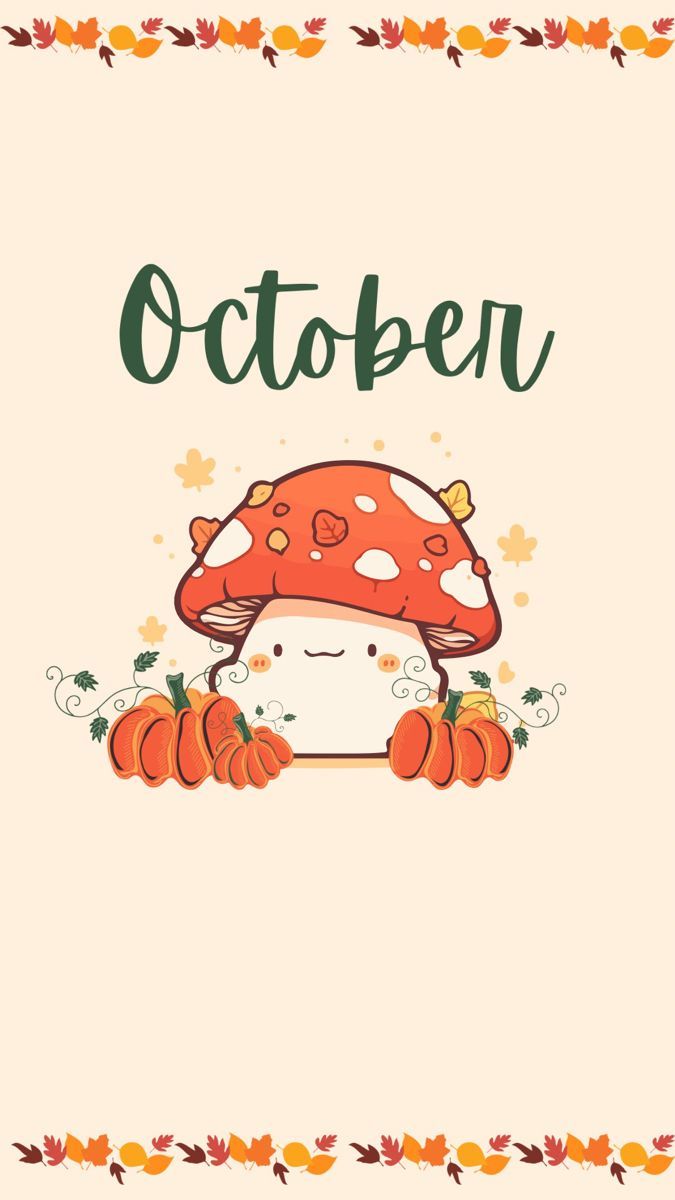 675x1200 October Mushrooms