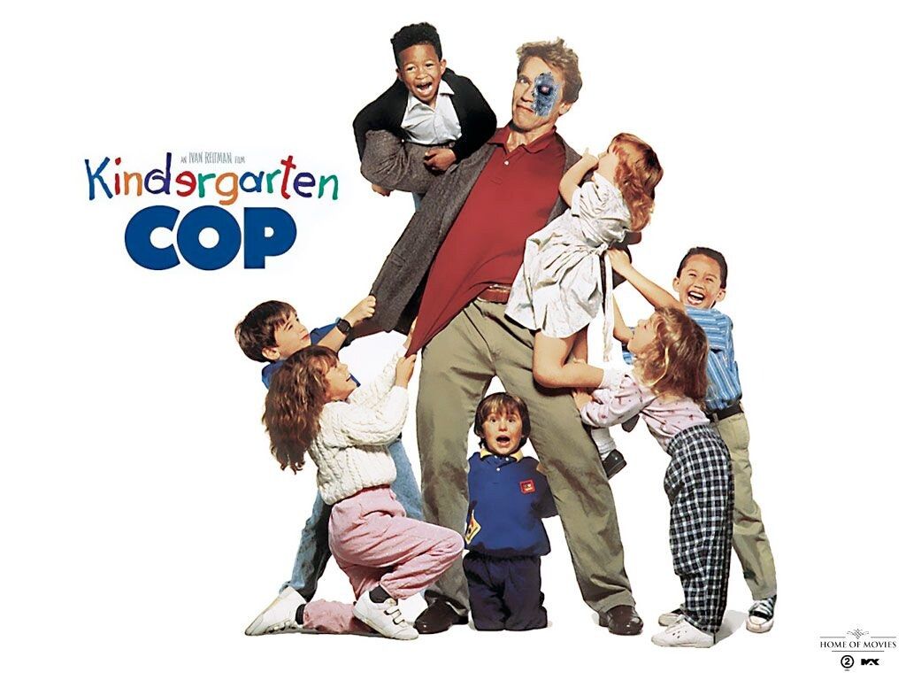 1024x768 Kindergarten Cop Terminator
