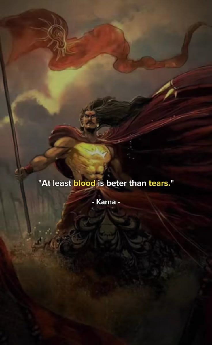 736x1199 quotation #quotes #quotesaboutlife #quotestoliveby #legend #quotesoftheday #quotesaboutstrength #karna #mahabharat #hinduism #warrior