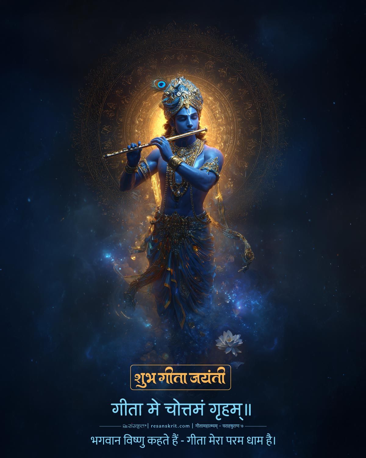 1200x1500 Bhagavad Gita quotes with meaning in Hindi and English