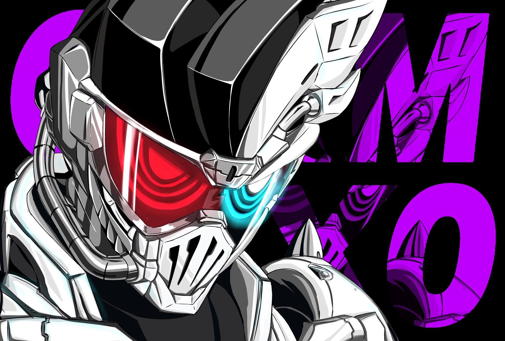 2048x1384 Kamen Rider Genm Kuroto Anime Image Board