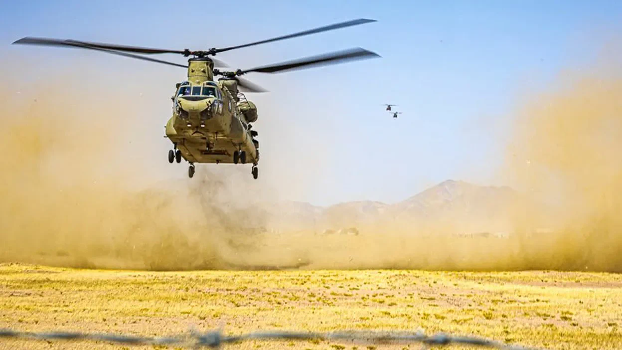 1248x702 News News News on X: New photo shows powerhouse chopper landing at undisclosed location in Middle East Iranian regime has 'never faced a president' like Trump, Rubio says U.S. Central Command released