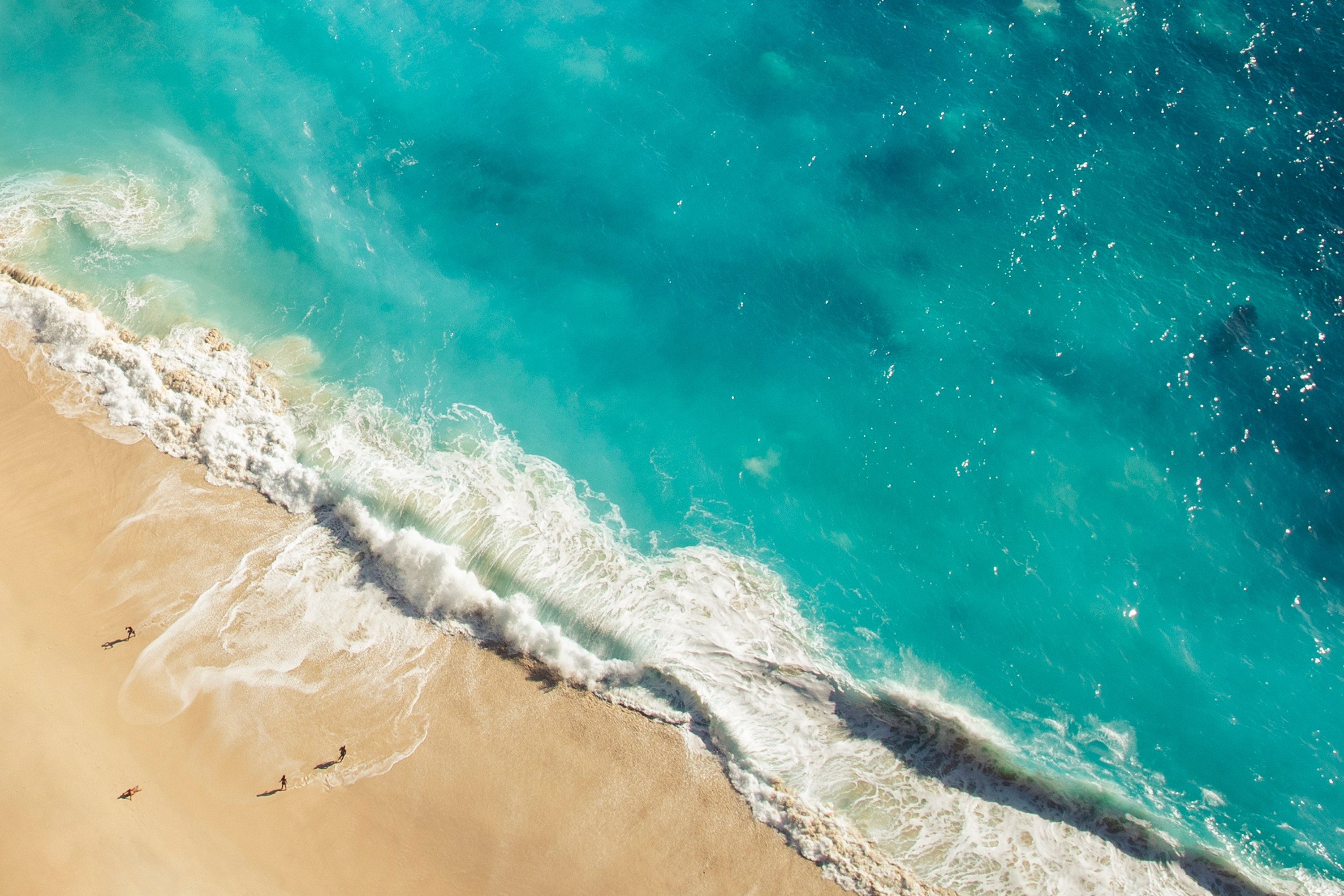 3000x2000 Ocean View From Top Wallpaper, HD Nature Wallpaper, 4k Wallpaper, Image, Background, Photos and Picture