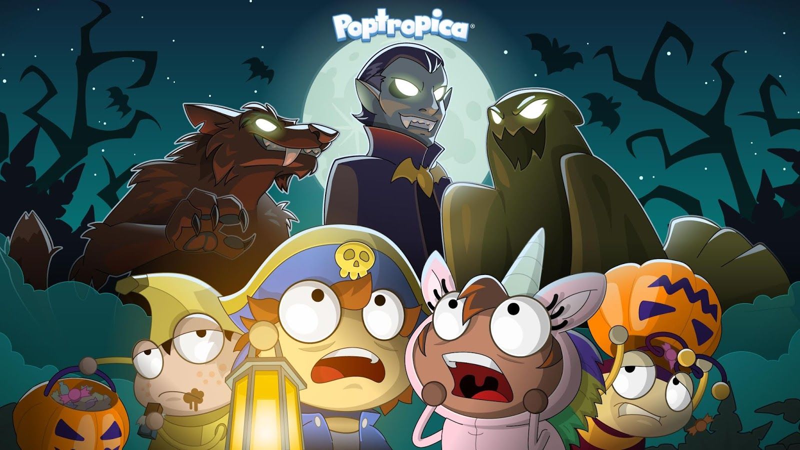 1600x900 screaming* Halloween on your screen!