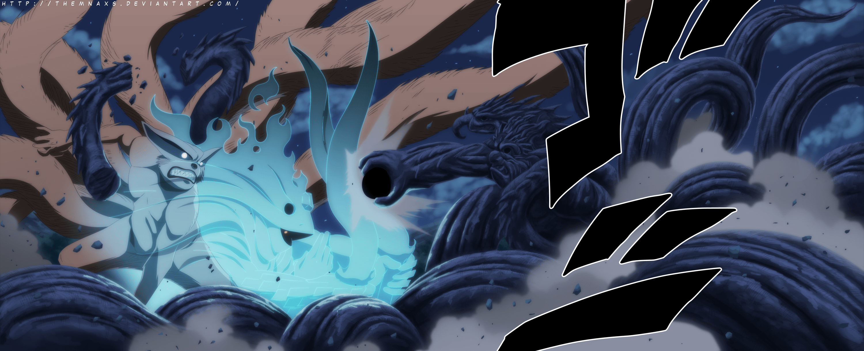 3000x1220 Naruto Hashirama HD Wallpaper