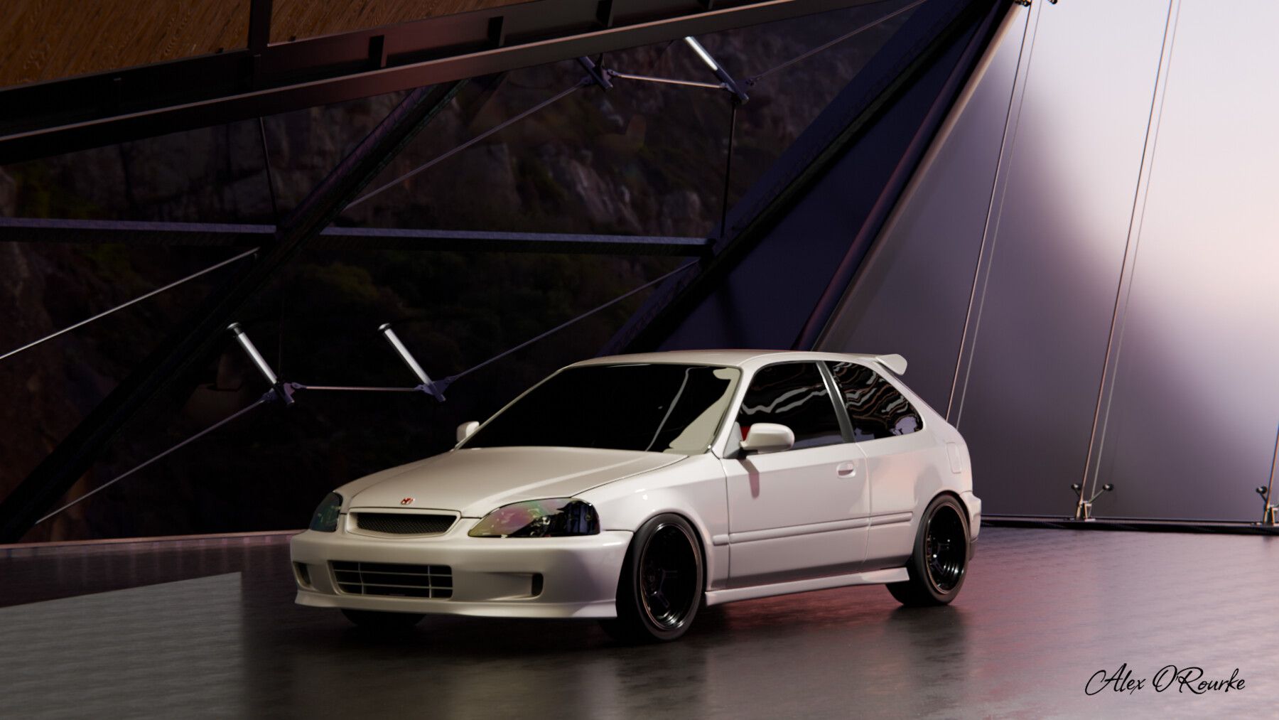 1800x1013 Honda Civic Type R Wallpaper pack
