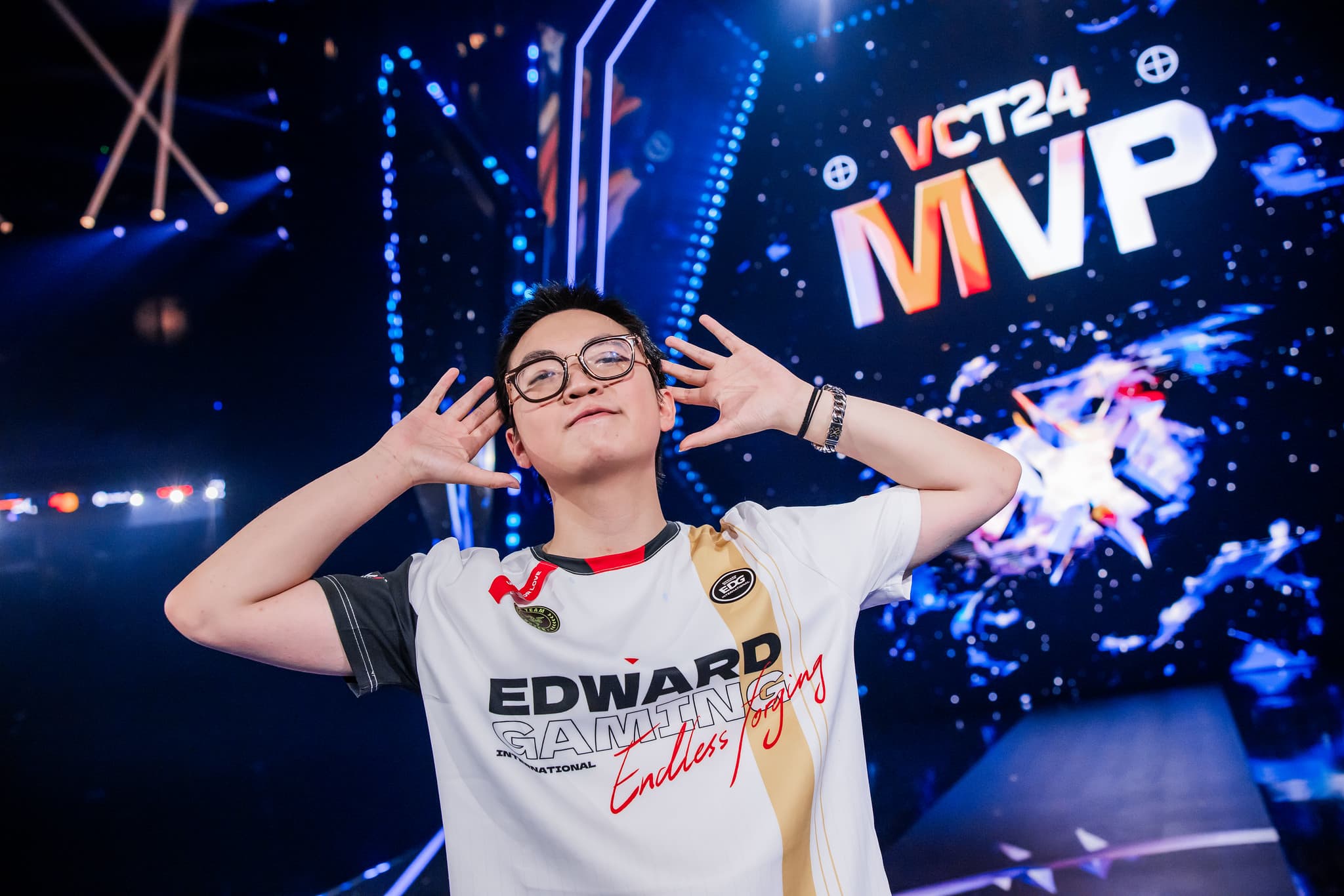 2048x1366 I really enjoy standing under the spotlight” talks pressure, expectations, and EDG's road ahead after loss to NRG. VALORANT Esports News