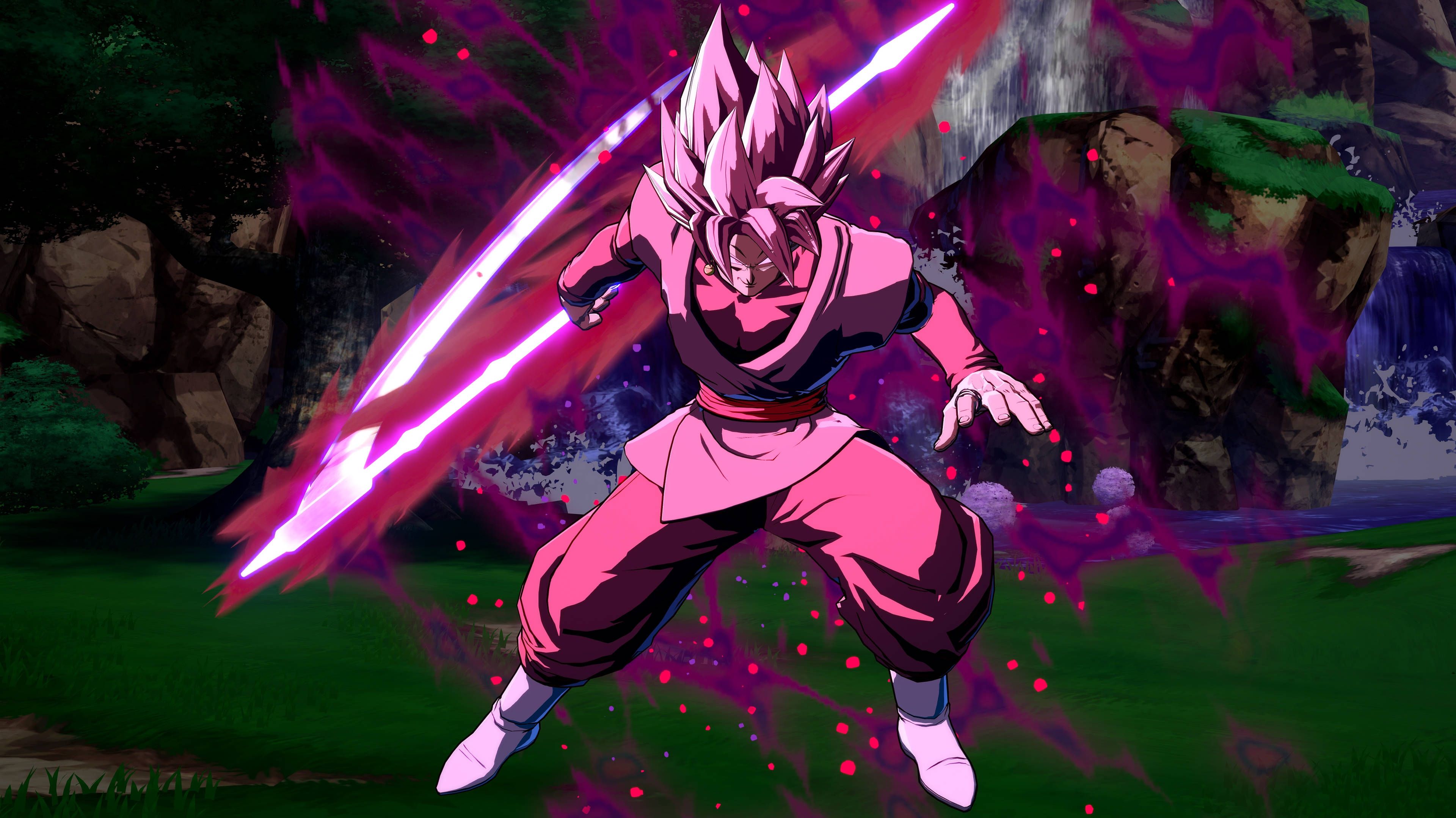 3840x2160 Download Black Goku With Death Scythes Wallpaper