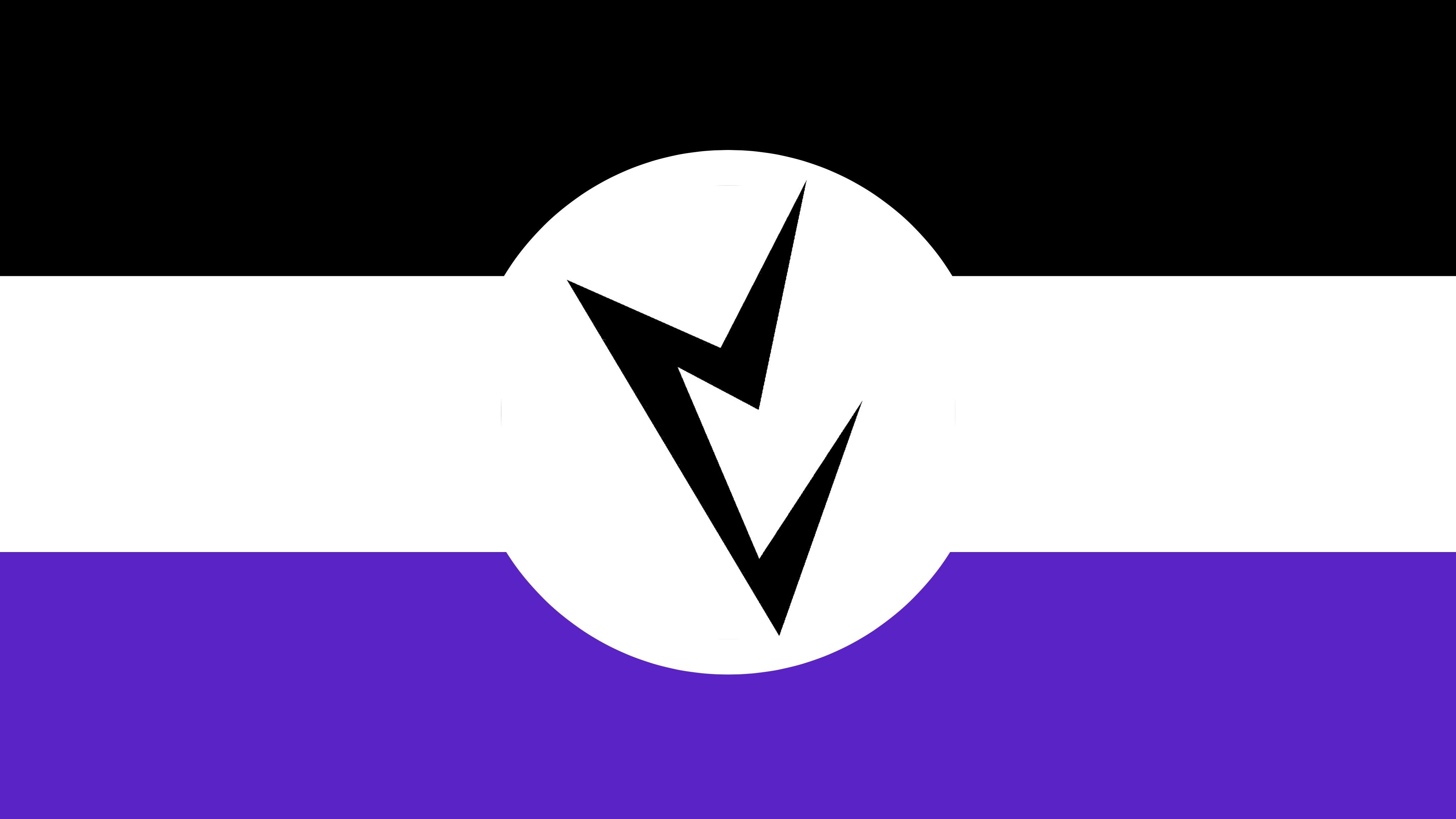 4095x2304 The Vril Reich Flag + Moon Colony Flag