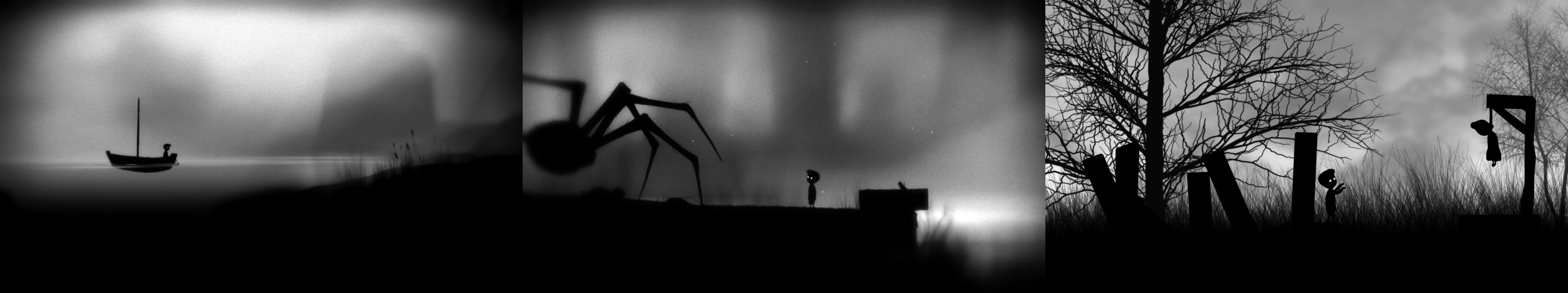 5760x1080 triple, Screen, , Multi, Monitor, , Multiple, , Videogame, , Jeux, Jeu, Video, , Steam, , Limbo Wallpaper HD / Desktop and Mobile Background