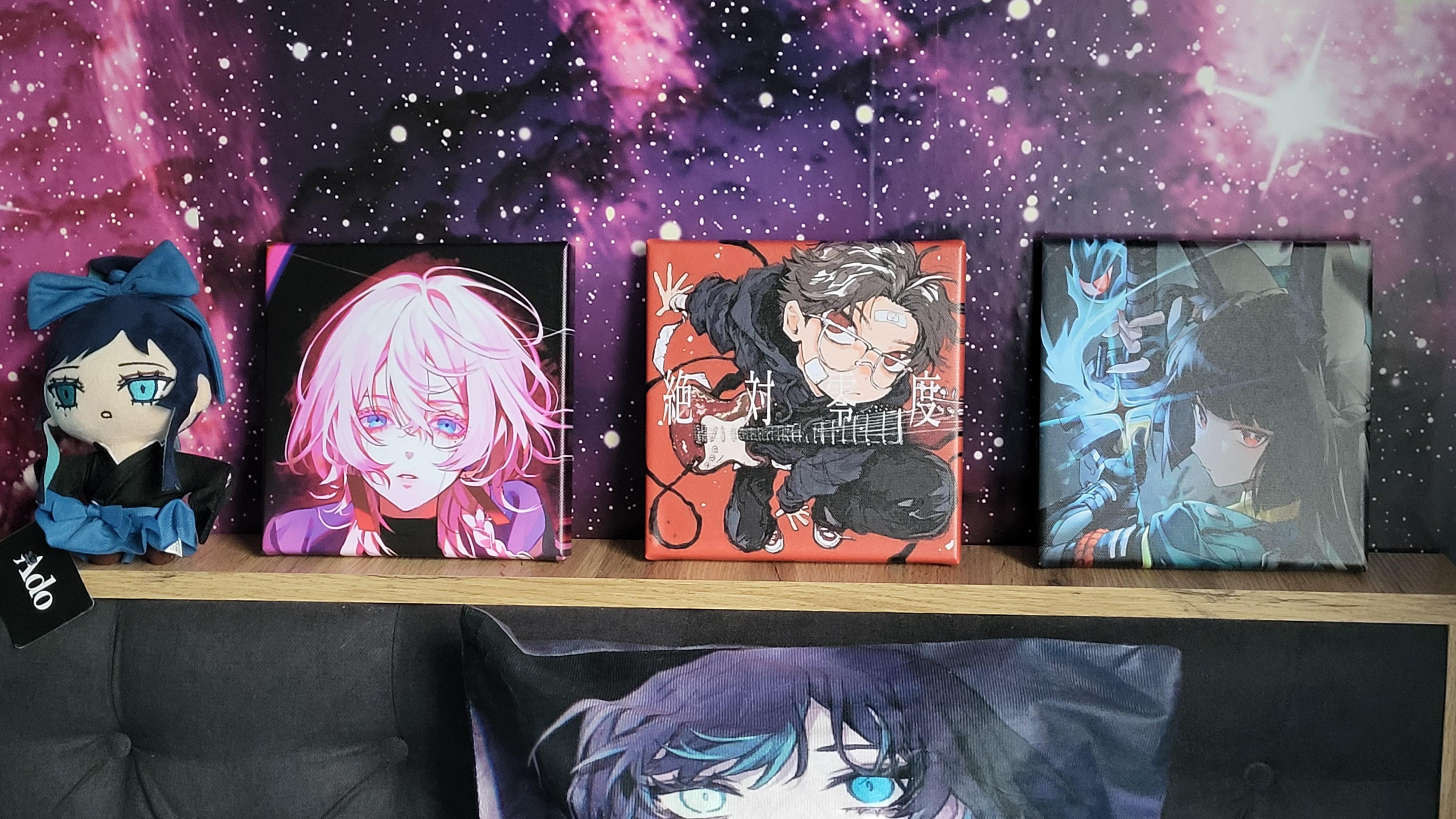 4000x2252 Wanted to include my favorite Artists(and Miyabi) in my room ✌️