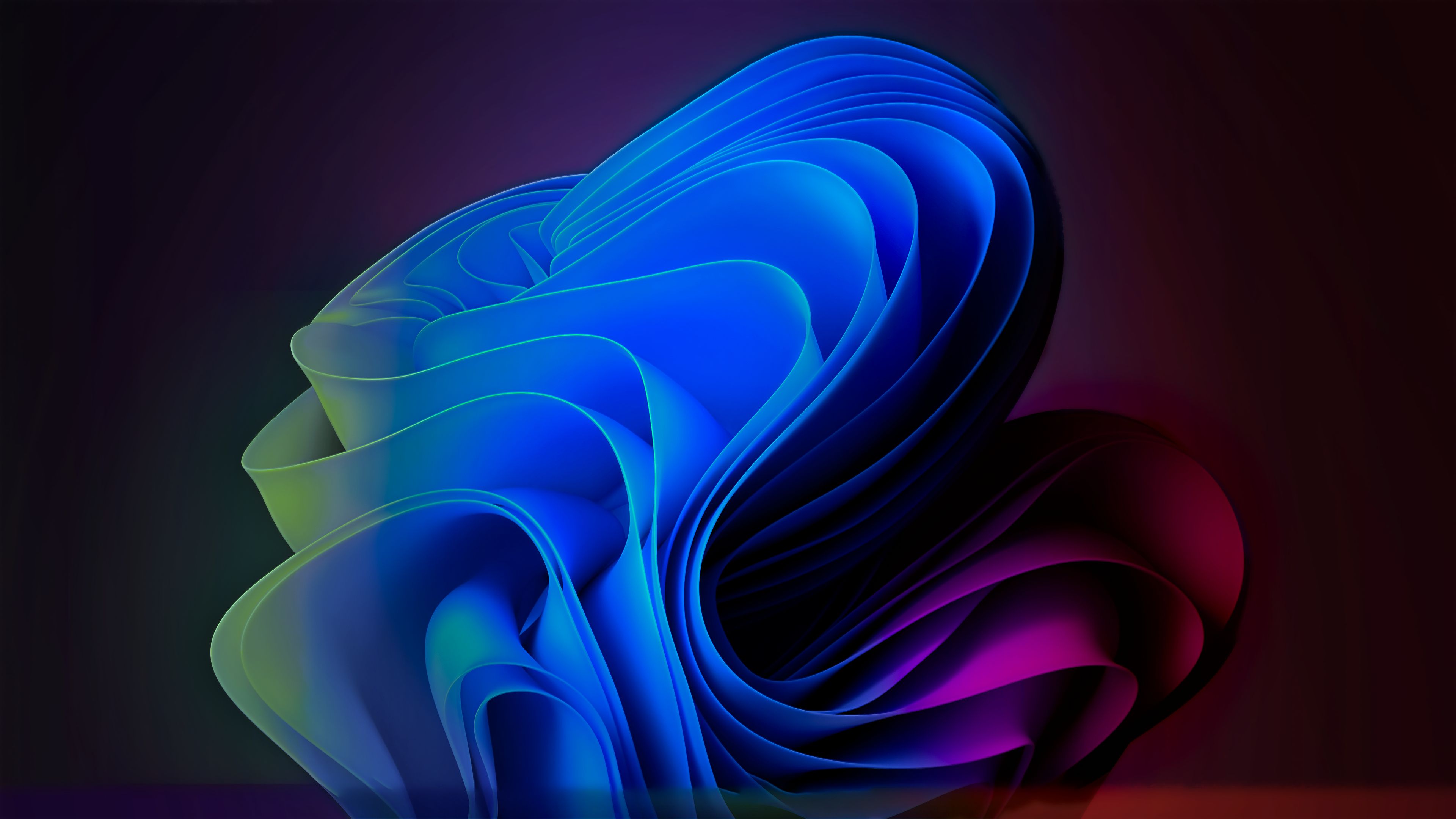 3840x2160 Windows 11 Colorful Bloom Remix 4K Wallpaper