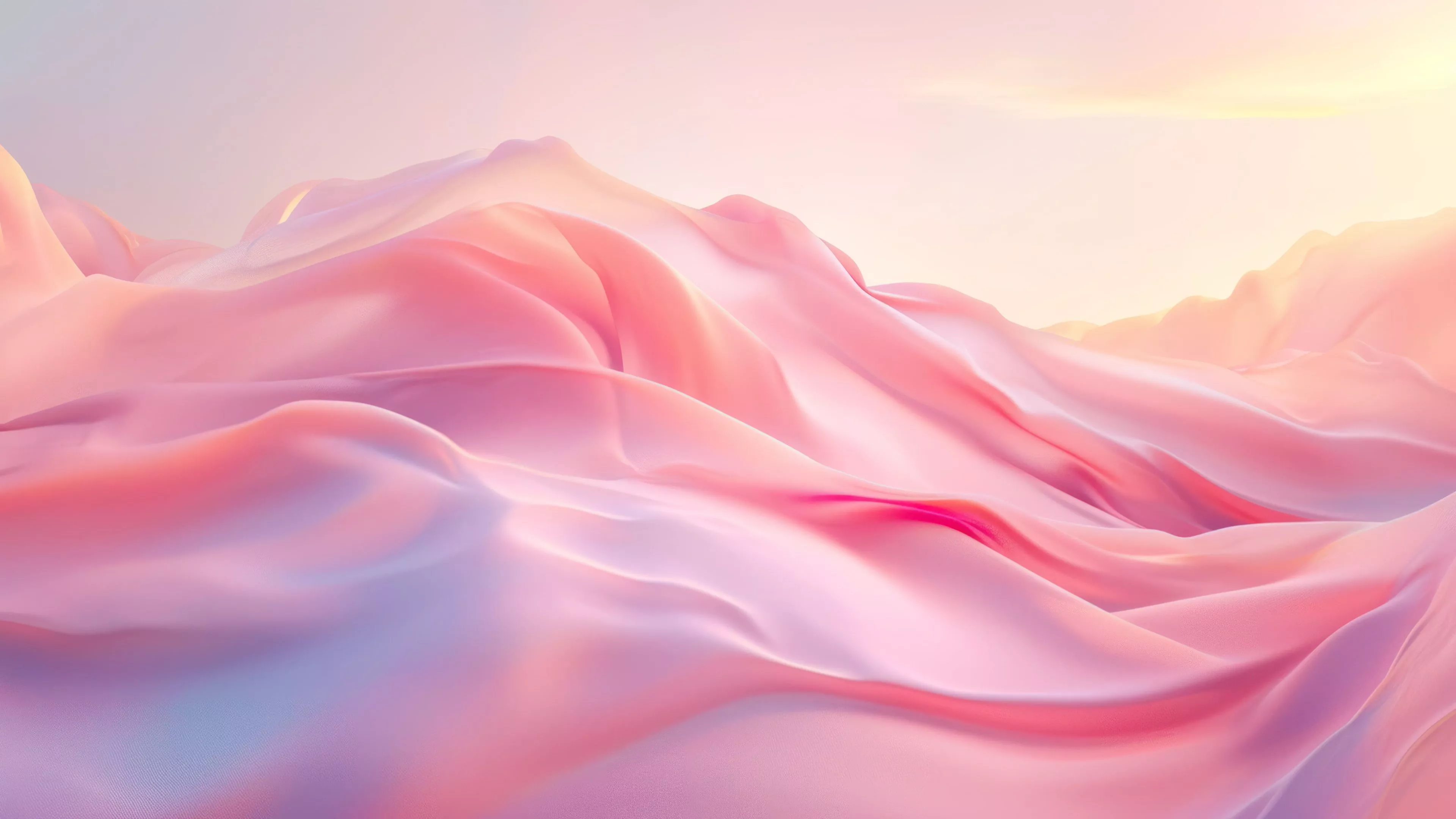 3840x2160 Pink Windows 11 Wallpaper