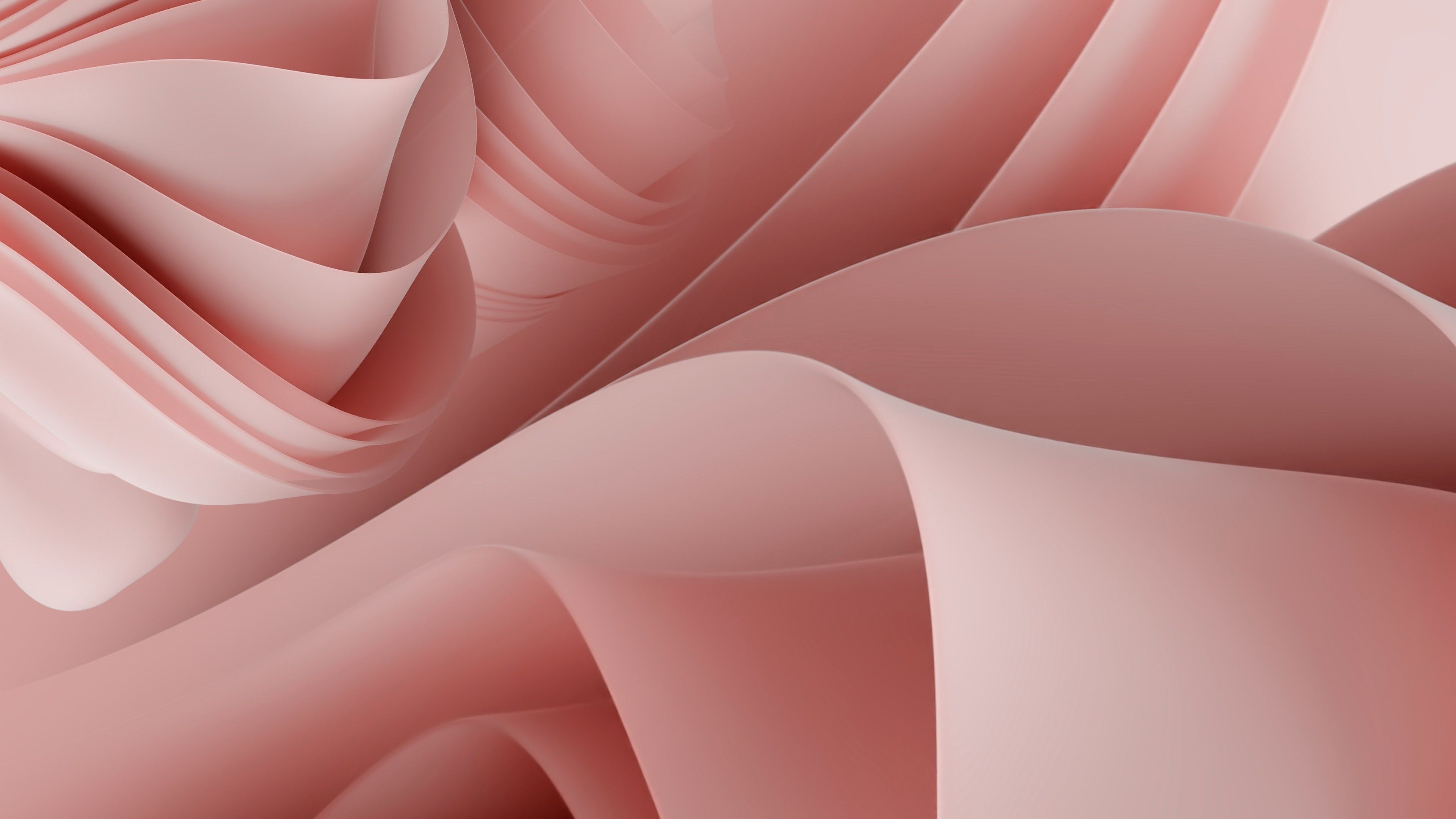 3840x2160 Light Peach Windows 11 Logo Microsoft Minimalist Operating System 4K HD Windows 11 Wallpaper